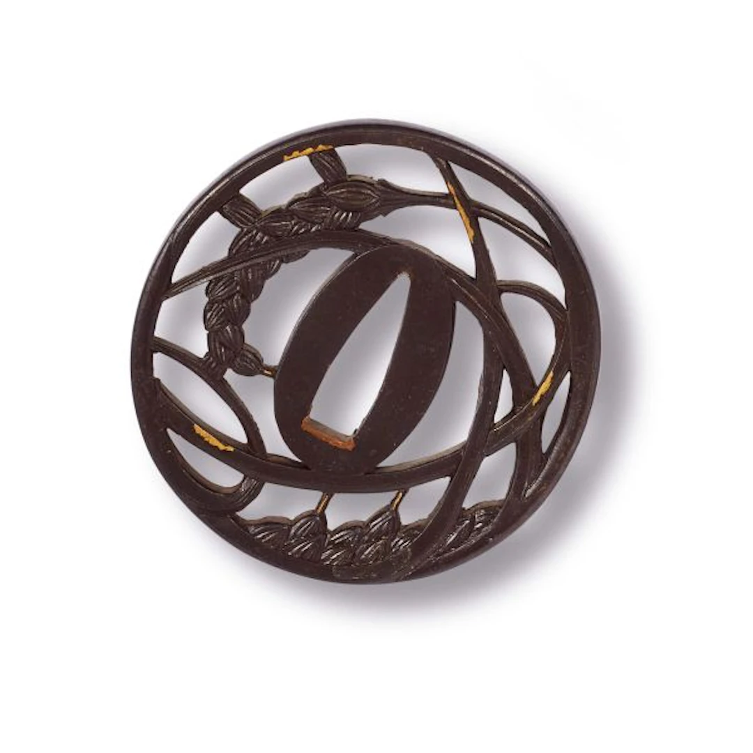 A TSUBA, JAPAN, EDO PERIOD, 19TH CENTURY