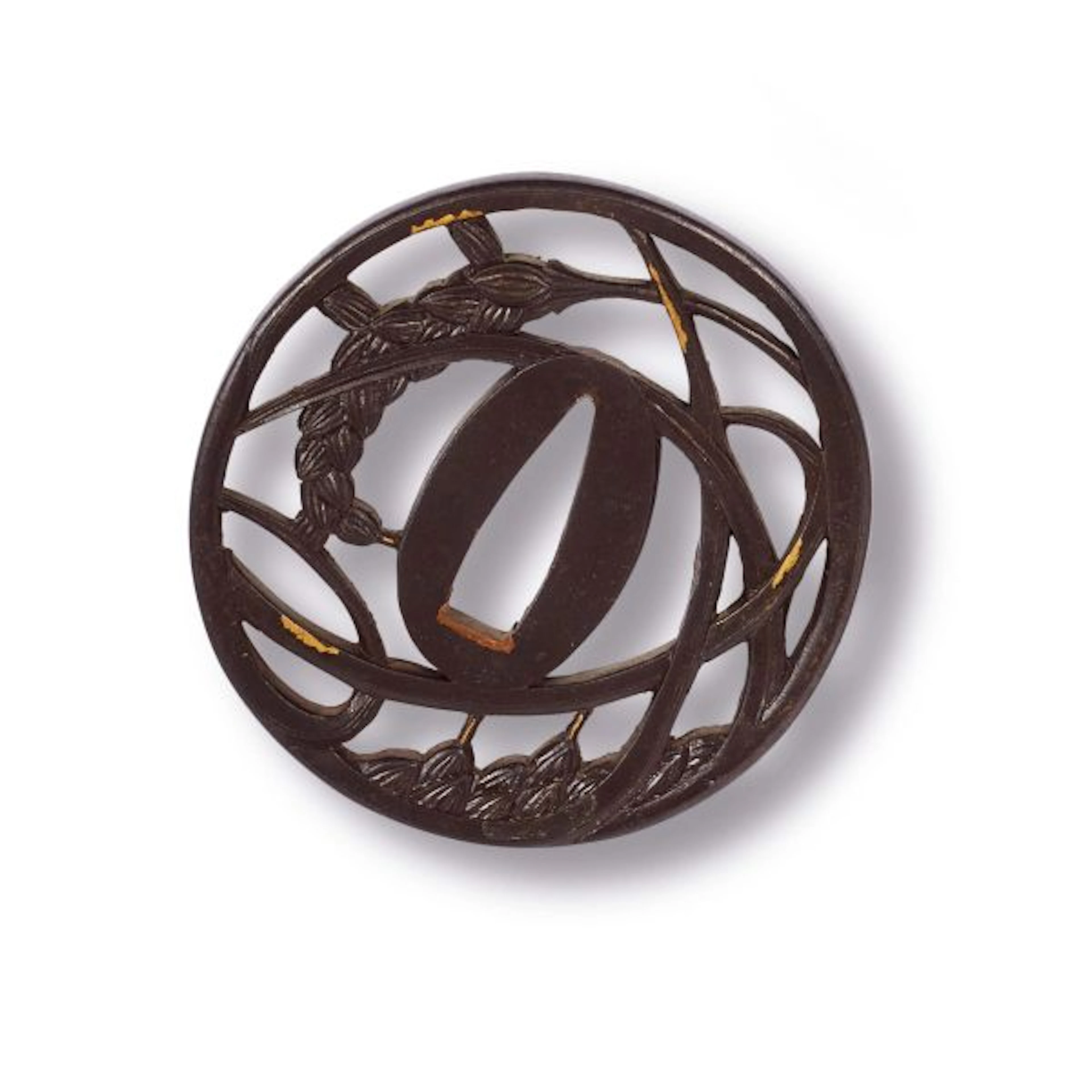 A TSUBA, JAPAN, EDO PERIOD, 19TH CENTURY