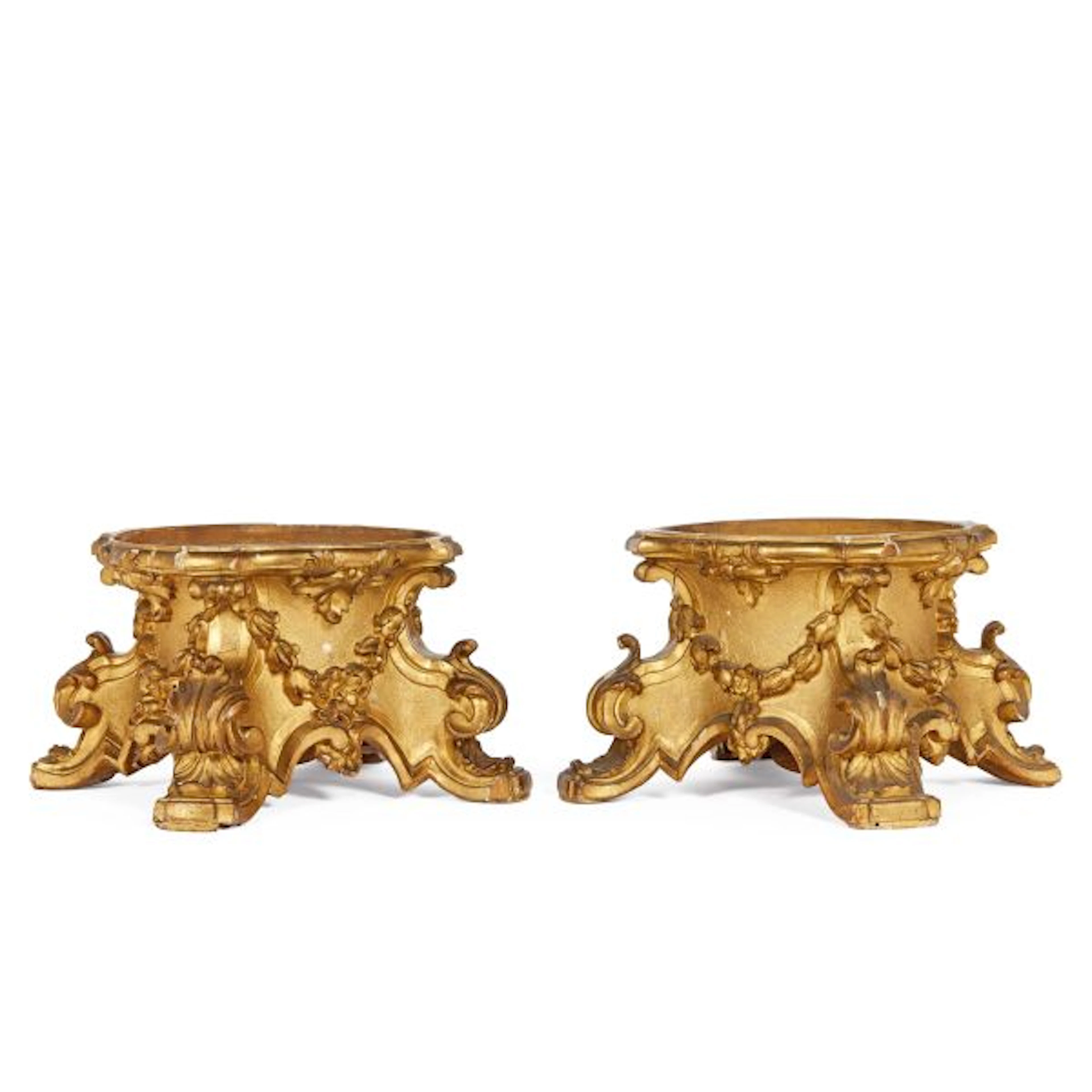 A PAIR OF CENTRAL ITALY BASES, 19TH CENTURY