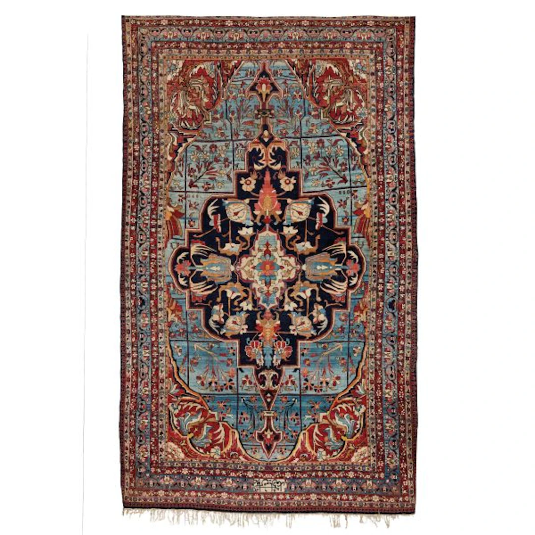 A KIRMAN CARPET, 19TH CENTURY