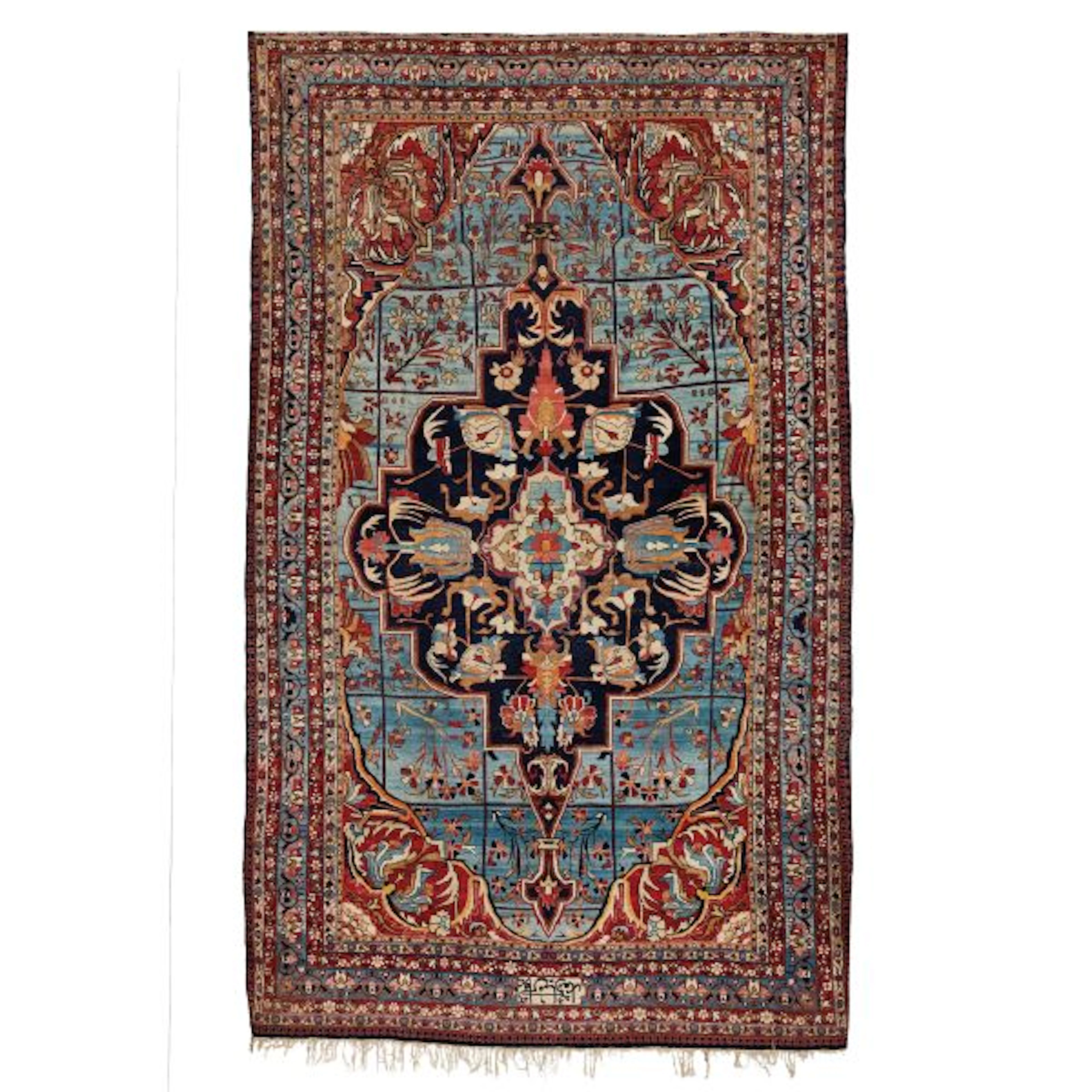 A KIRMAN CARPET, 19TH CENTURY