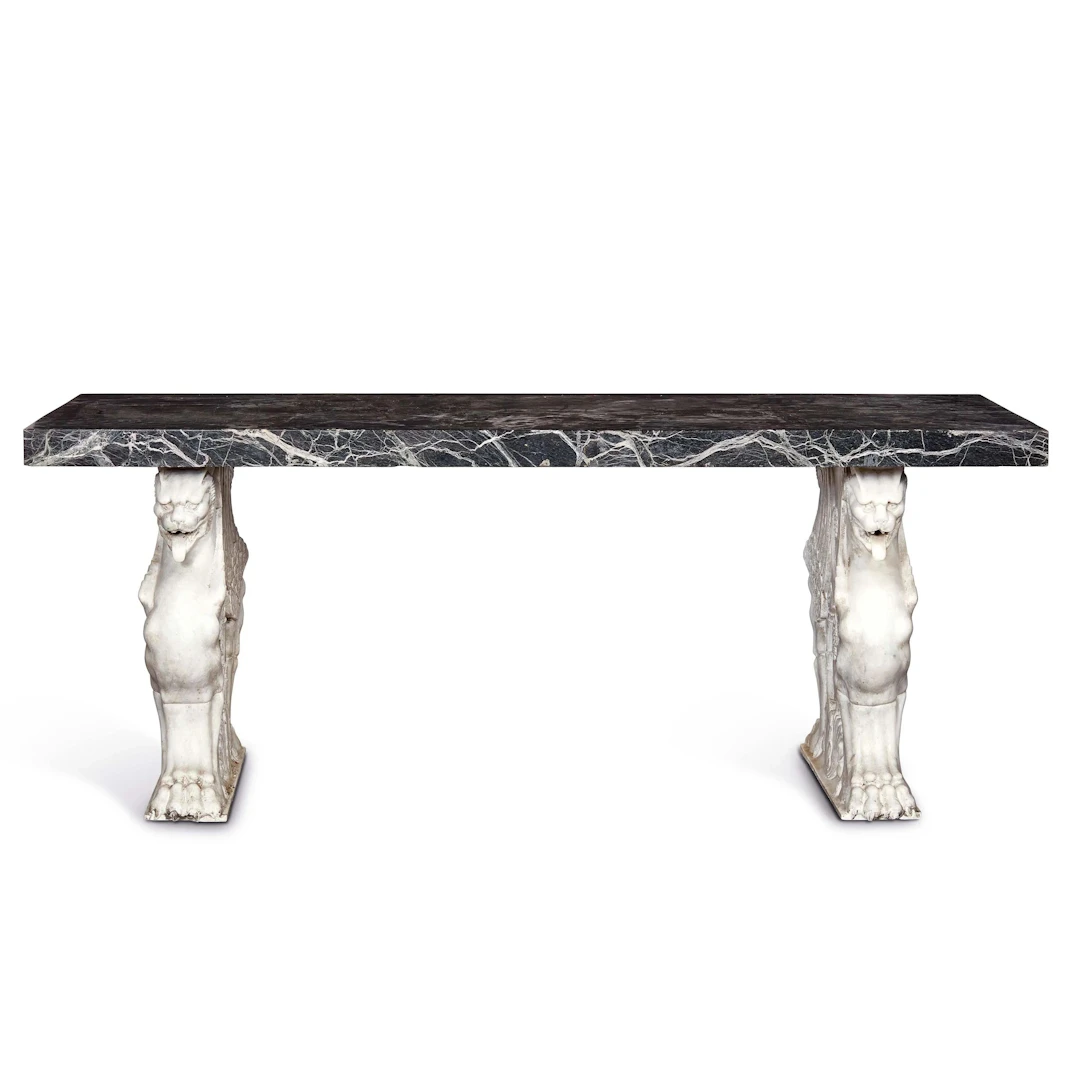 A IMPORTANT ROMAN TABLE, 19TH CENTURY