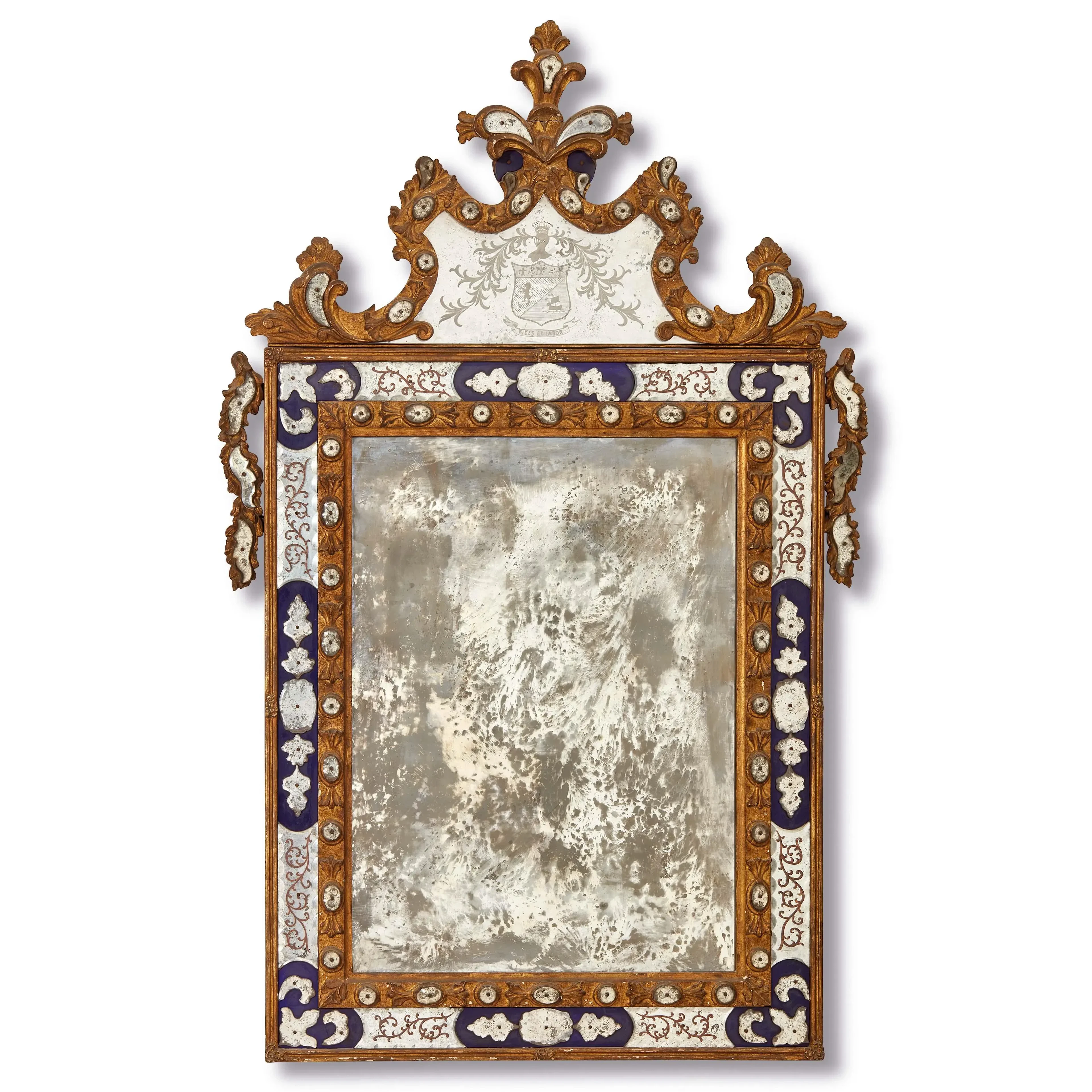A PAIR OF VENETIAN MIRRORS, 19TH CENTURY