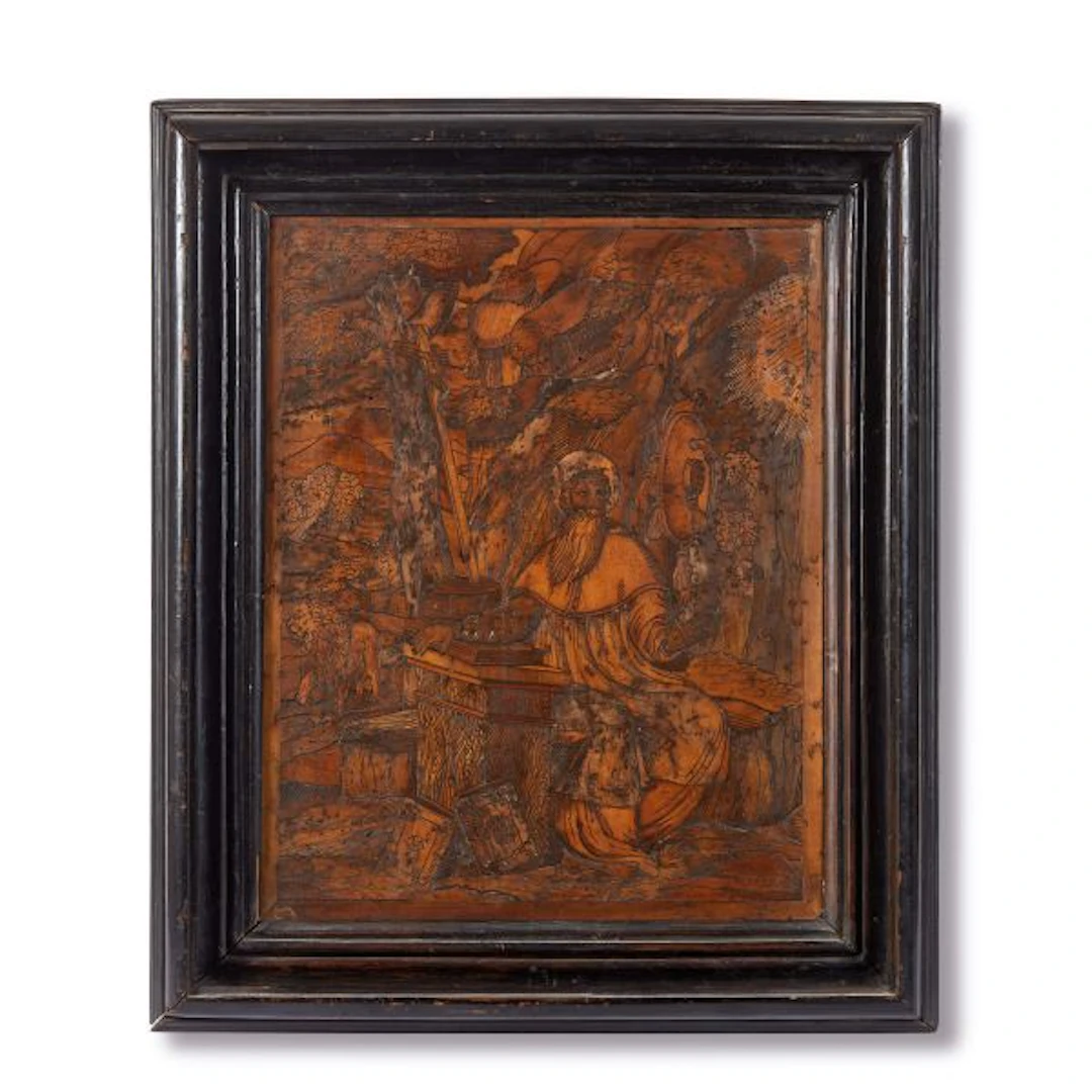 A MARQUETRY CENTRAL ITALY PANEL, 16TH CENTURY