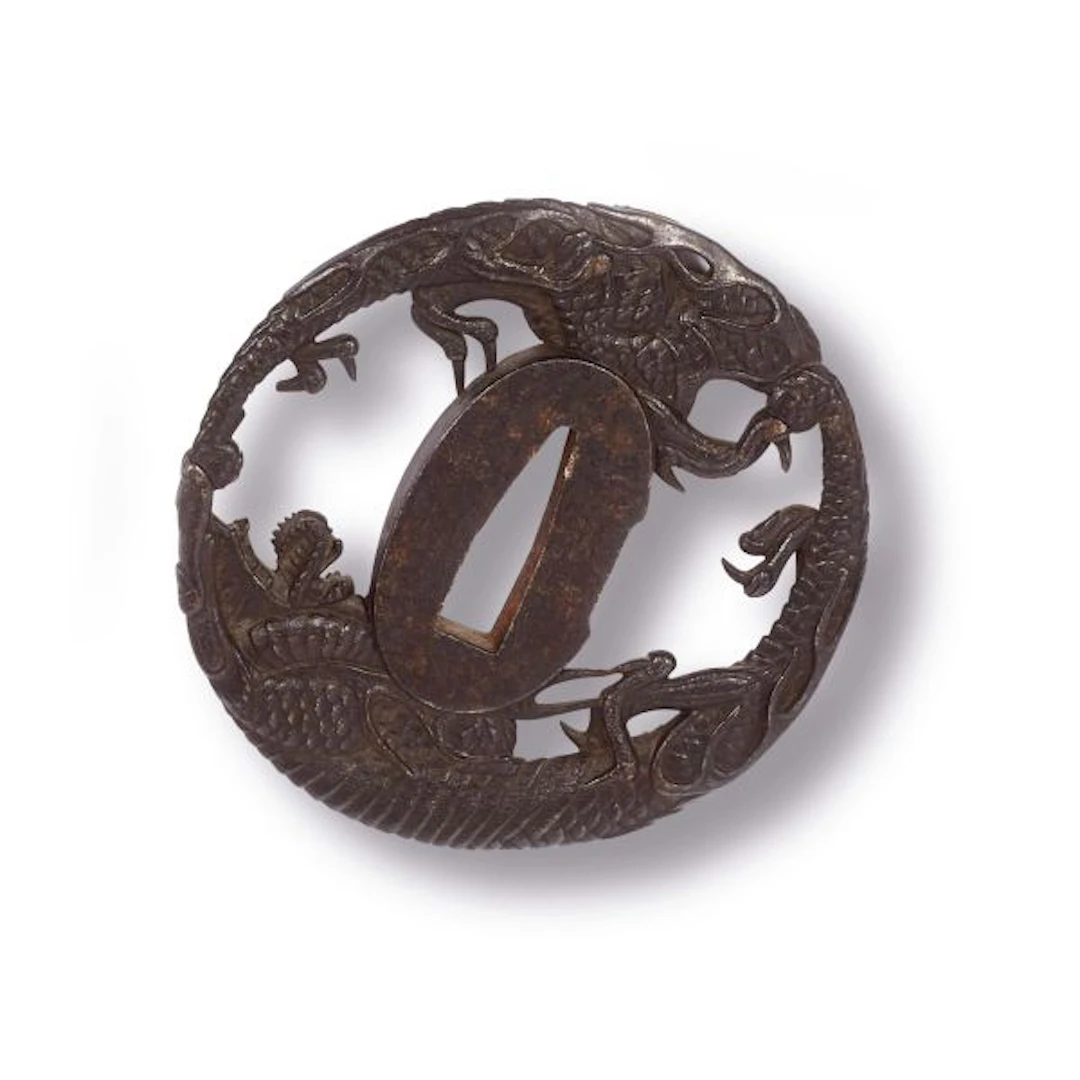 A TSUBA, JAPAN, EDO PERIOD, 19TH CENTURY