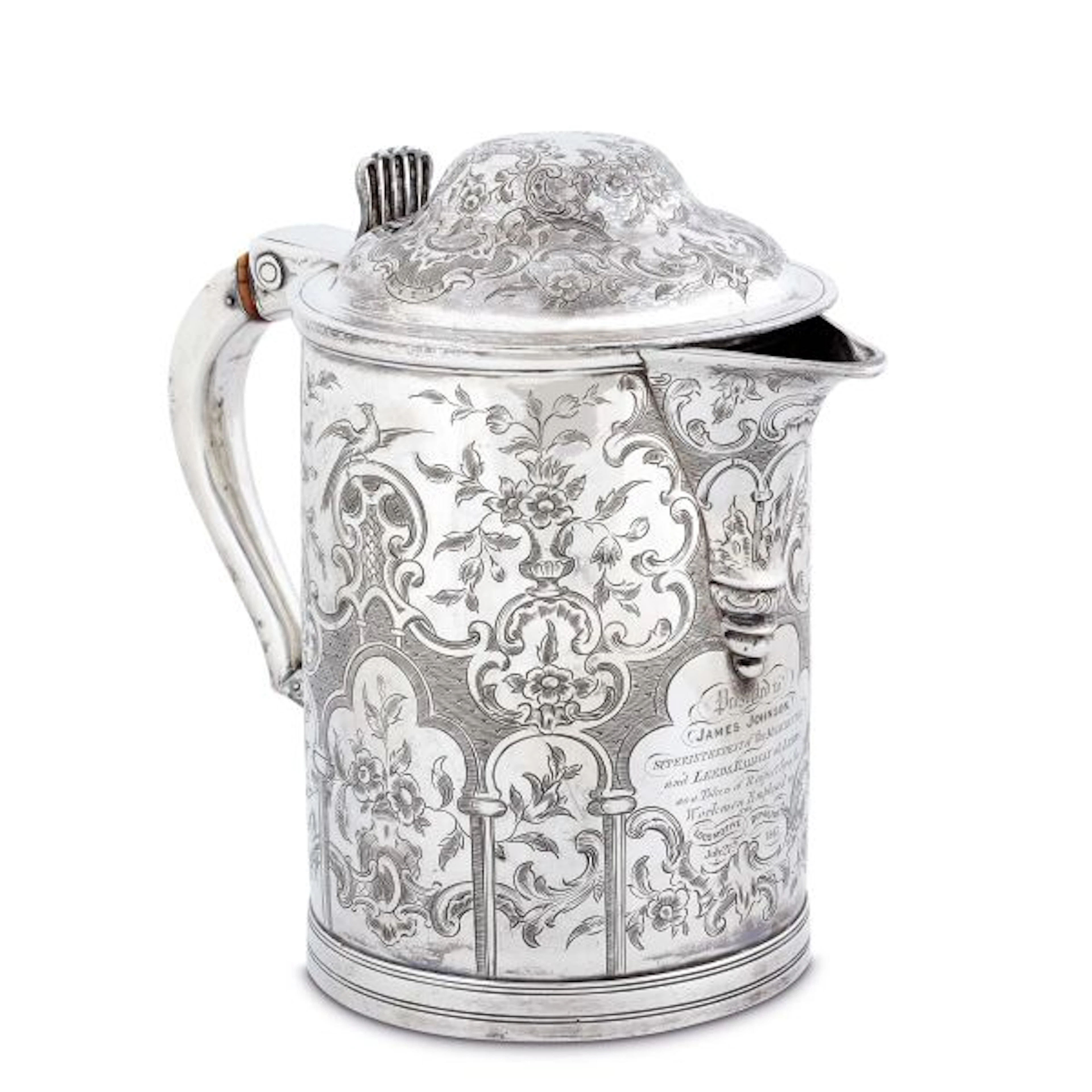 A SILVER TANKARD, ROBERT GARRARD I, LONDON, 1798