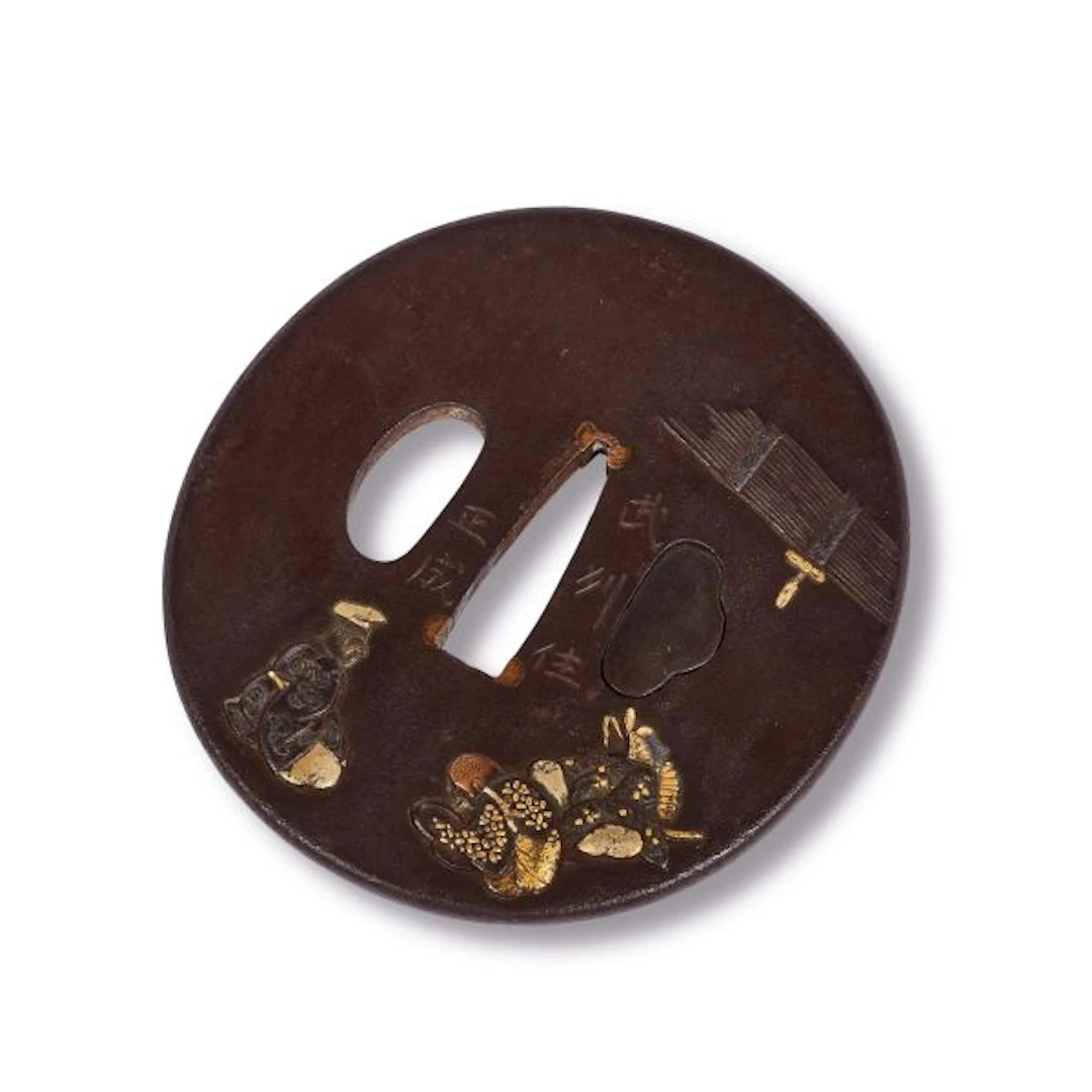 A TSUBA, JAPAN, EDO PERIOD, 19TH CENTURY