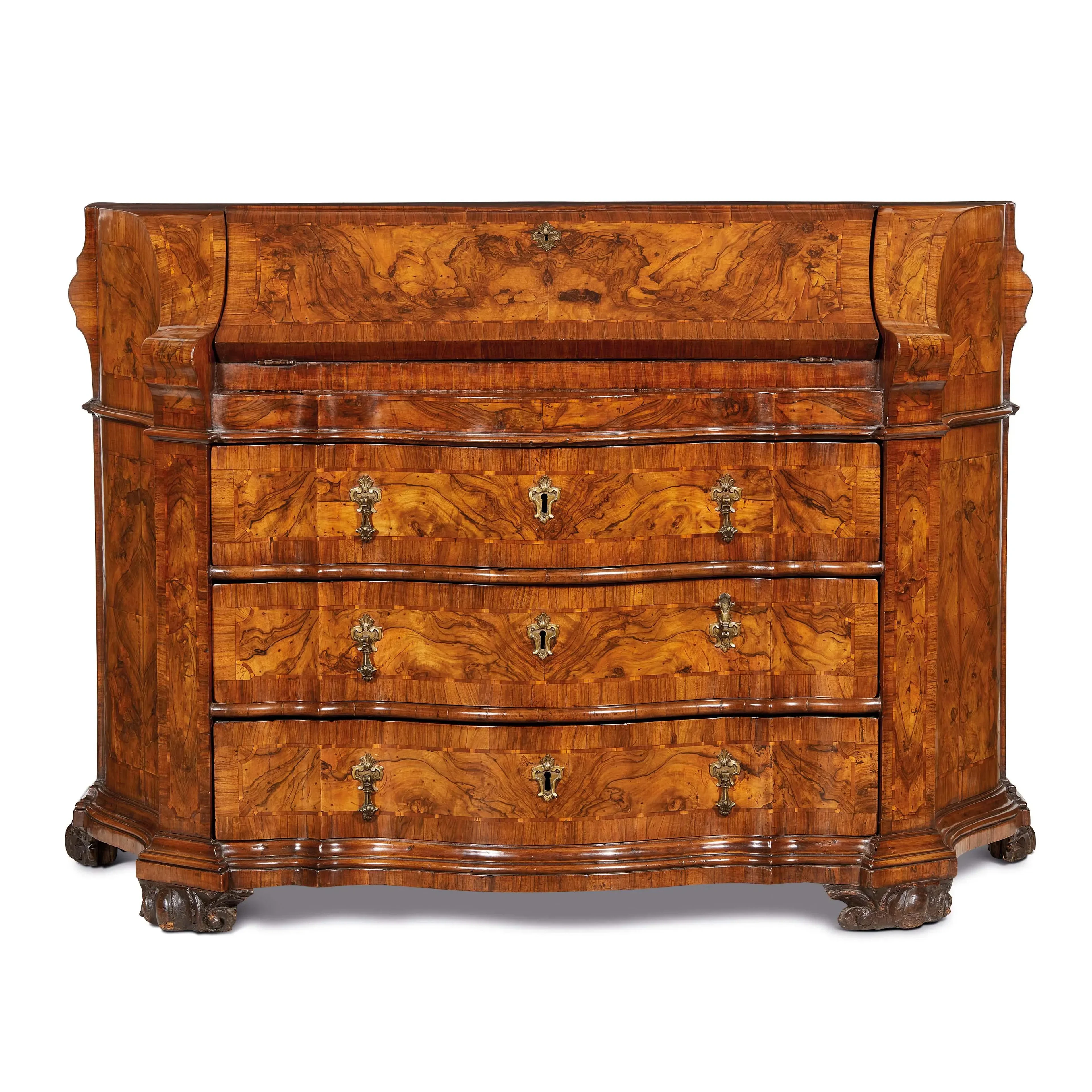 A VENETIAN FALL-FRONT BUREAU, 18TH CENTURY