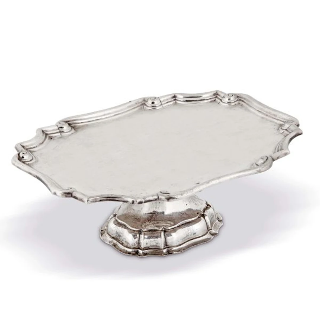 A SILVER TAZZA, GLASGOW, 1709/1710