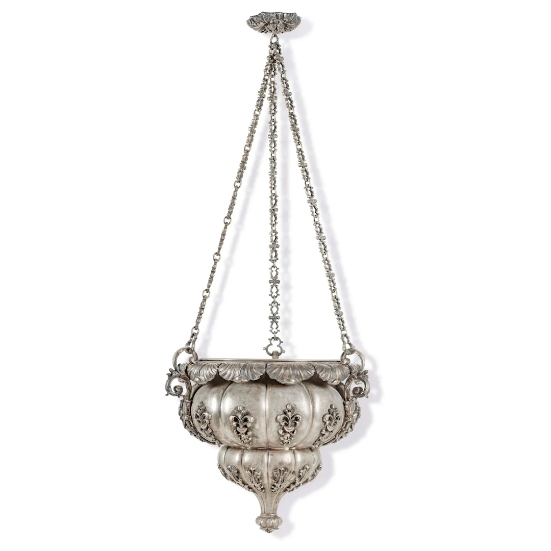 A SILVER ETERNAL LIGHT, MARIO BUCCELLATI, MILAN, 20TH CENTURY