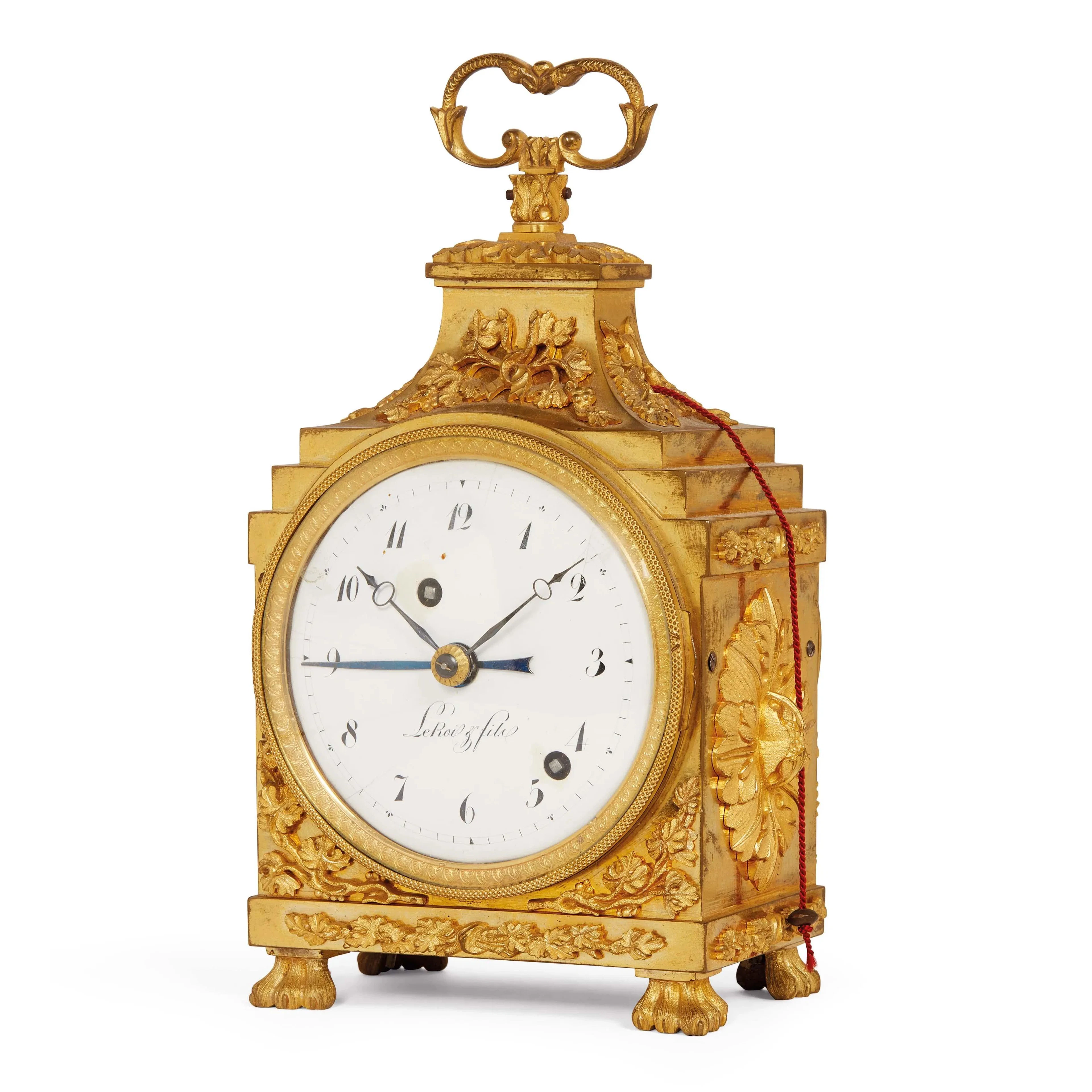 A PARISIAN PENDULE D'OFFICIER, LATE 18TH CENTURY