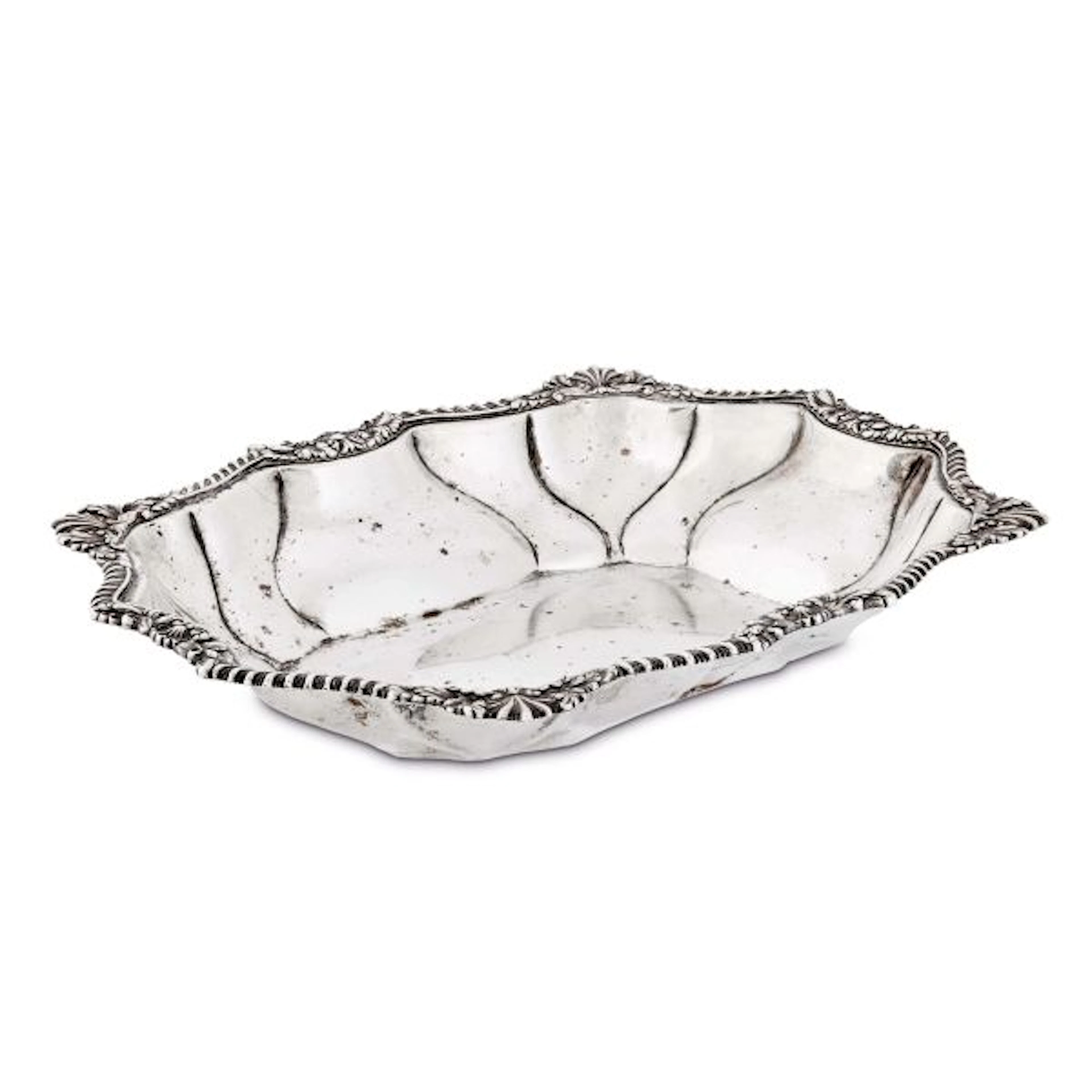 A SILVER TRAY, LONDON, PROBABLY 1835/1836