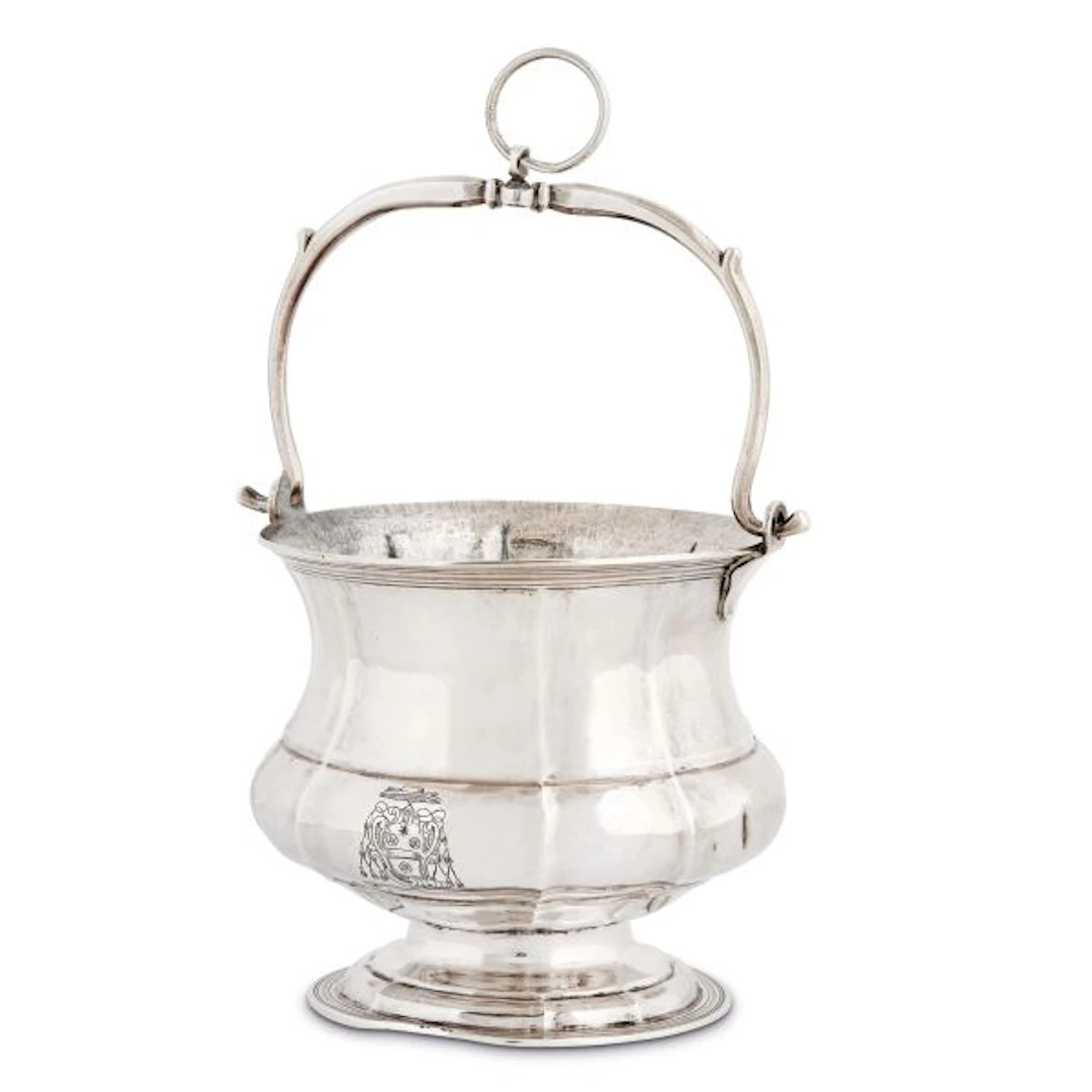 A SILVER BASKET, GIUSEPPE BARTOLOTTI, ROME, 1734/1775