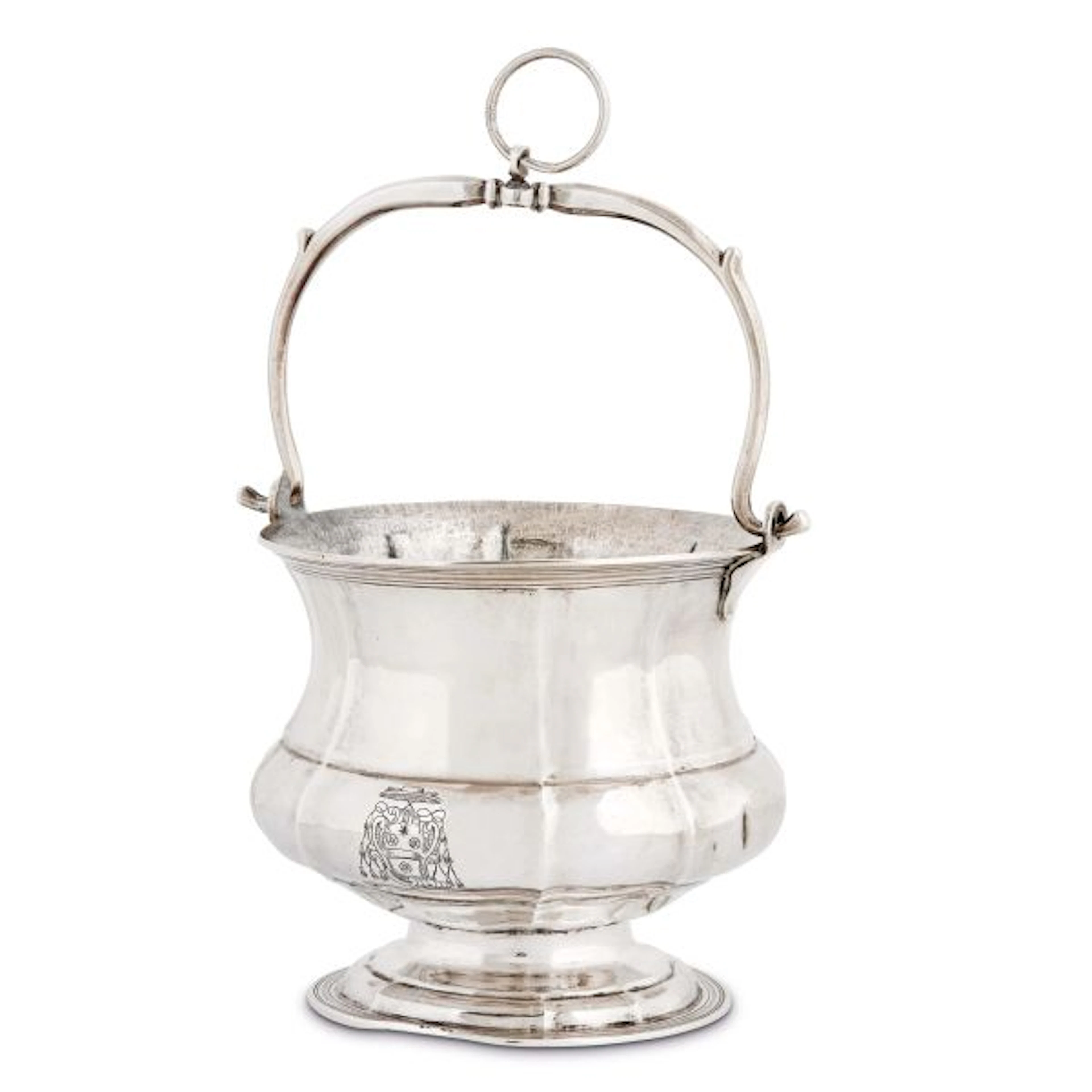 A SILVER BASKET, GIUSEPPE BARTOLOTTI, ROME, 1734/1775