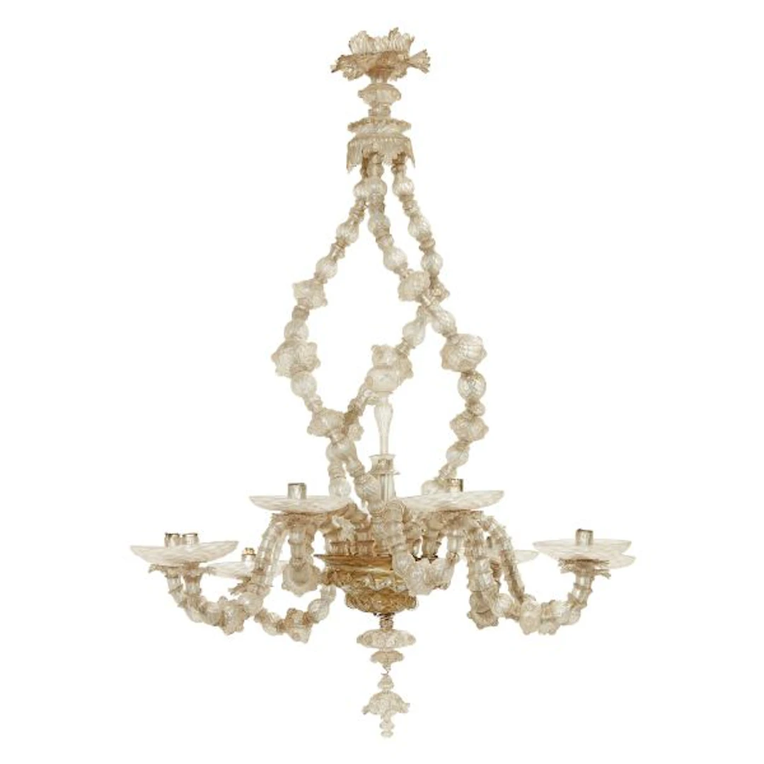 A VENETIAN CHANDELIER, 19TH CENTURY