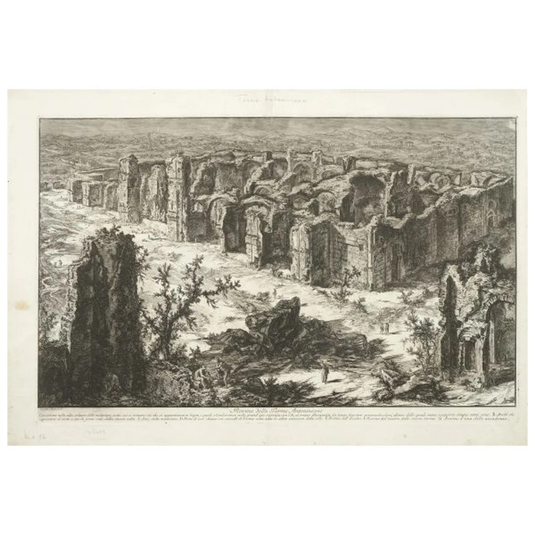 Giovanni Battista Piranesi(Mogliano Veneto, 1720 – Roma, 1778)