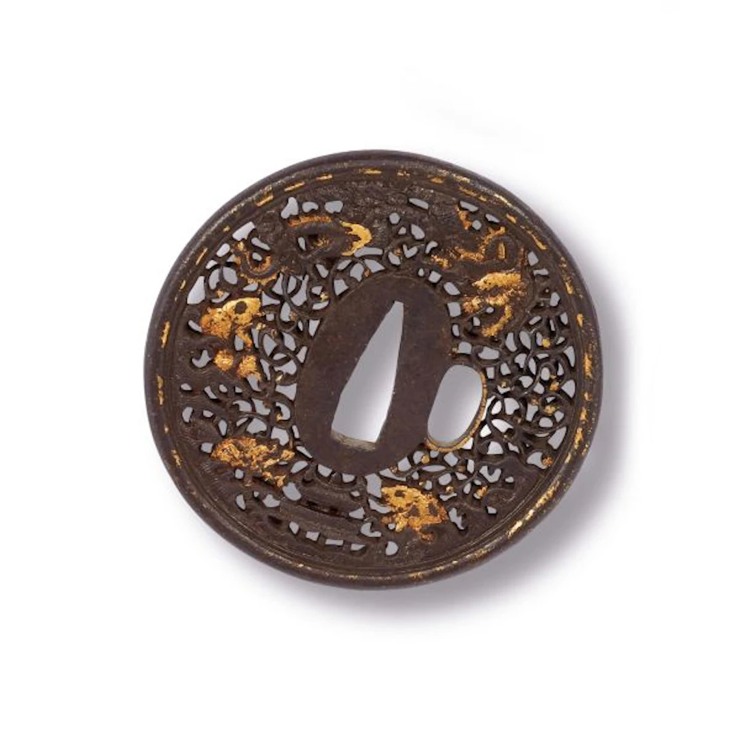 A TSUBA, JAPAN, EDO PERIOD, 19TH CENTURY