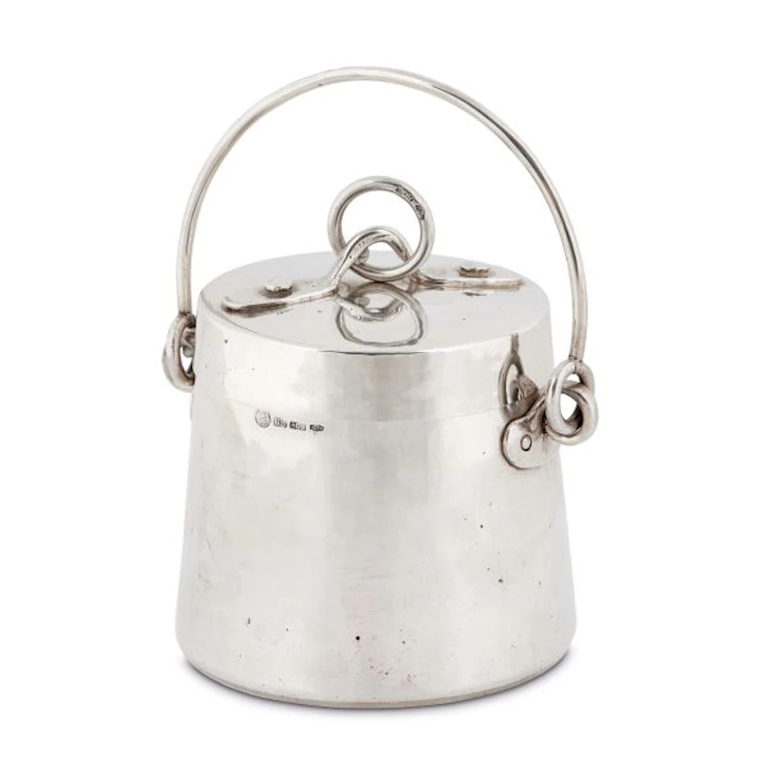 A SILVER ICE BUCKET, BRANDIMARTE, FLORENCE, 20TH CENTURY