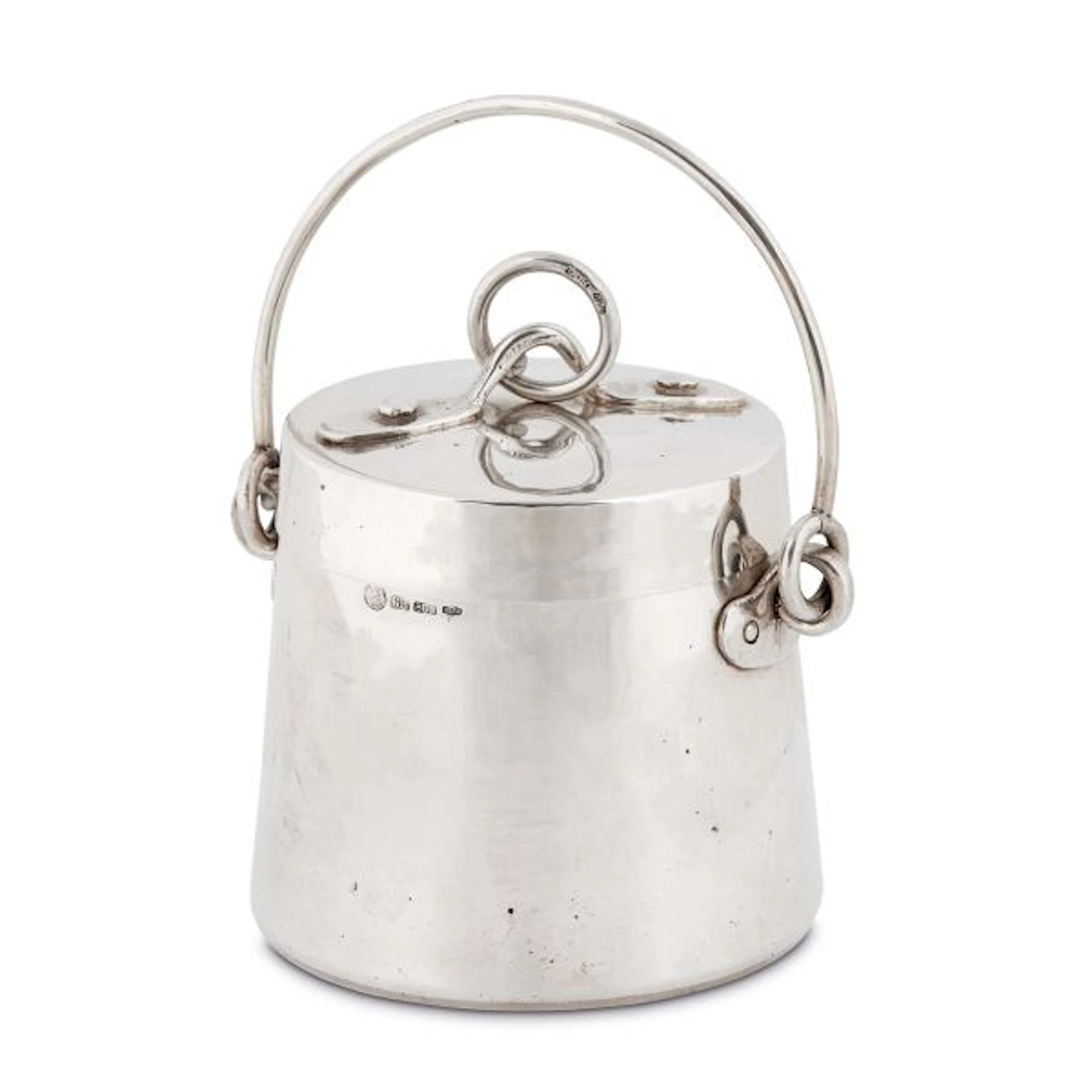 A SILVER ICE BUCKET, BRANDIMARTE, FLORENCE, 20TH CENTURY