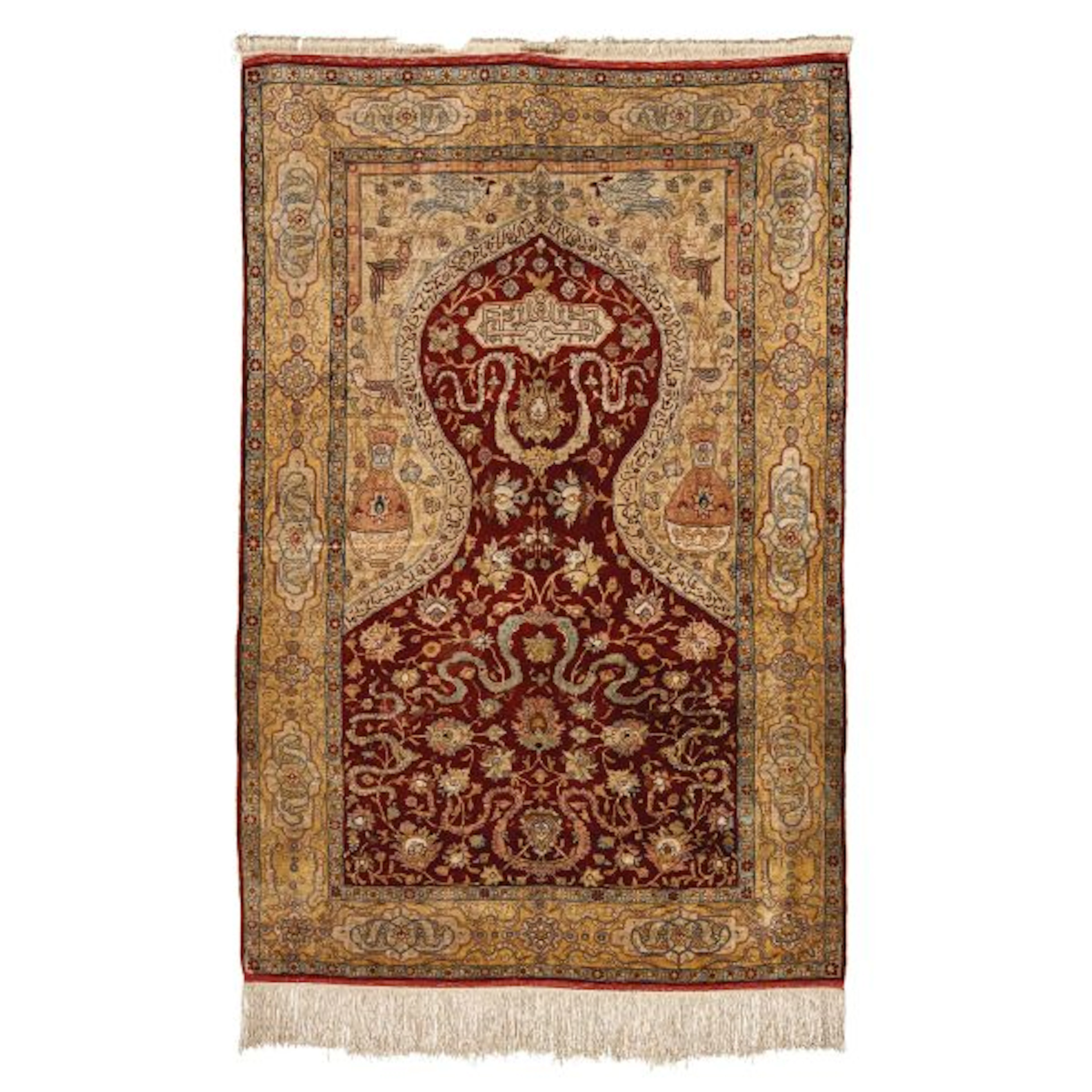 A TURKISH CARPET, 20TH-CENTURY