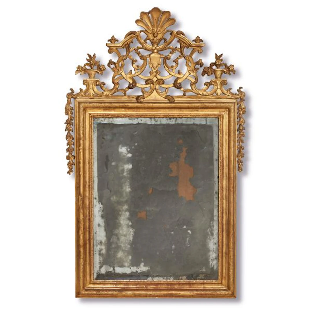 A VENETIAN MIRROR, 18TH CENTURY