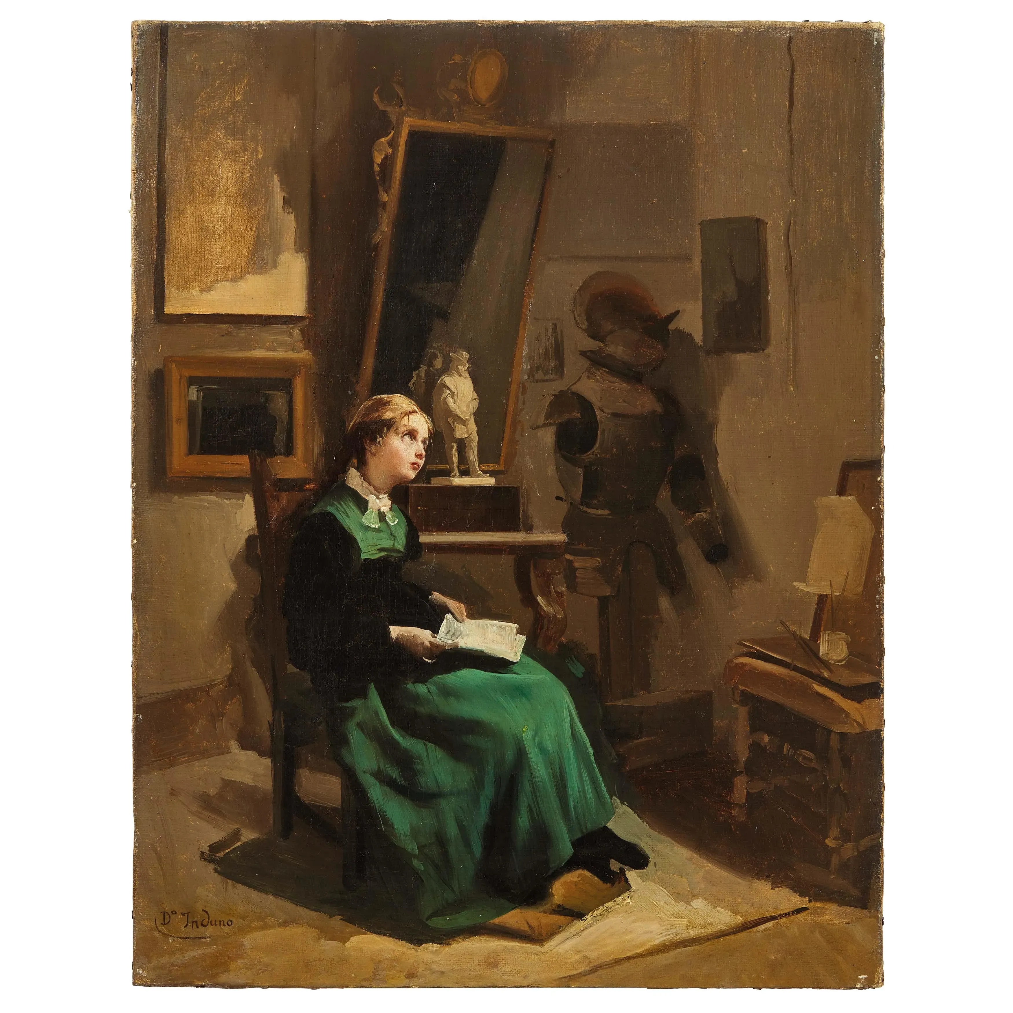 Domenico Induno : Domenico Induno - Auction 19TH CENTURY PAINTINGS
