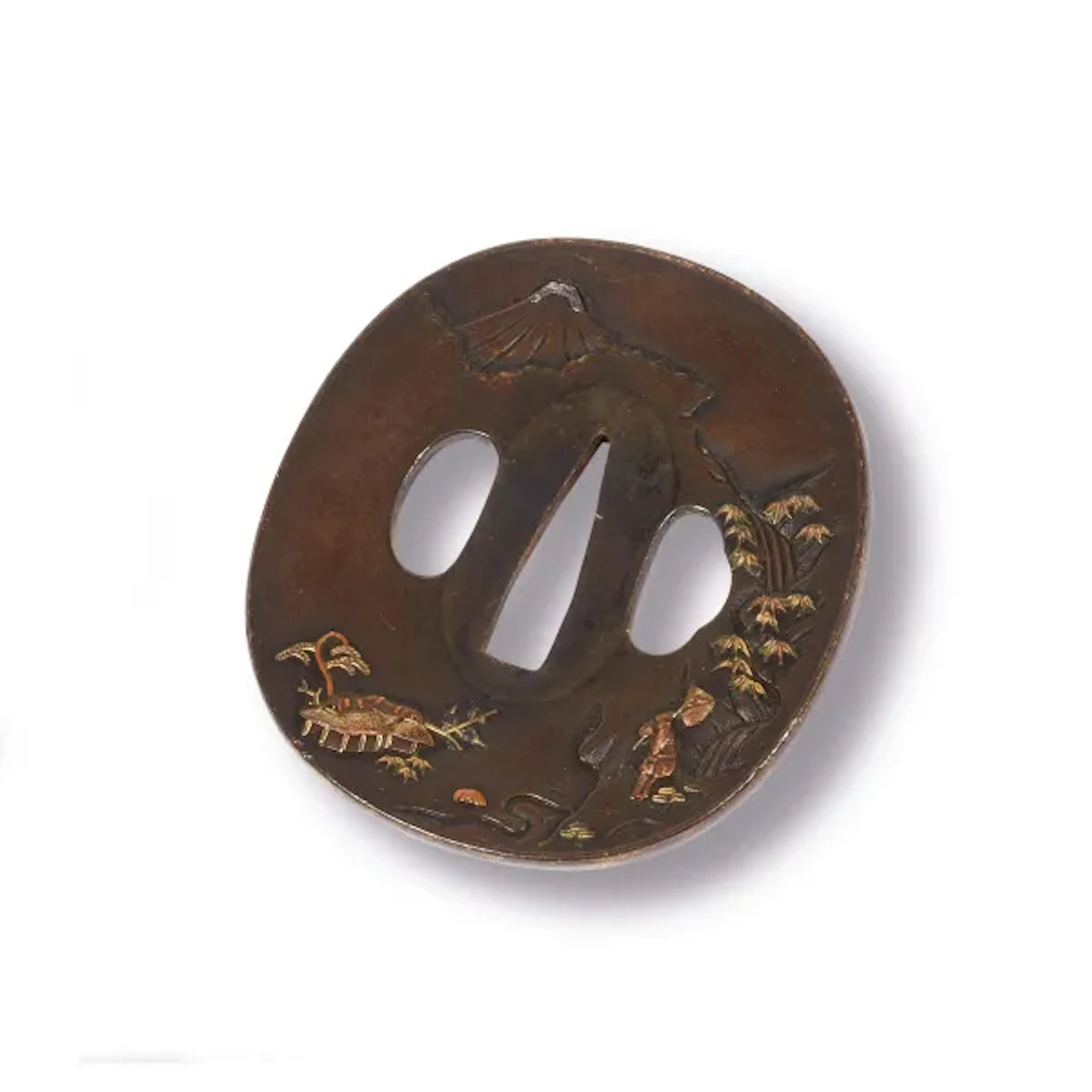 A TSUBA, JAPAN, EDO PERIOD, 19TH CENTURY