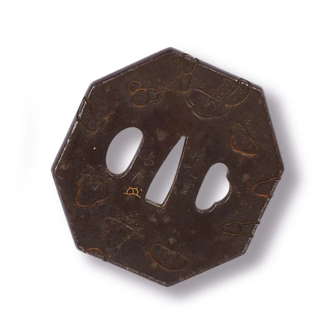 A TSUBA, JAPAN, EDO PERIOD, 19TH CENTURY