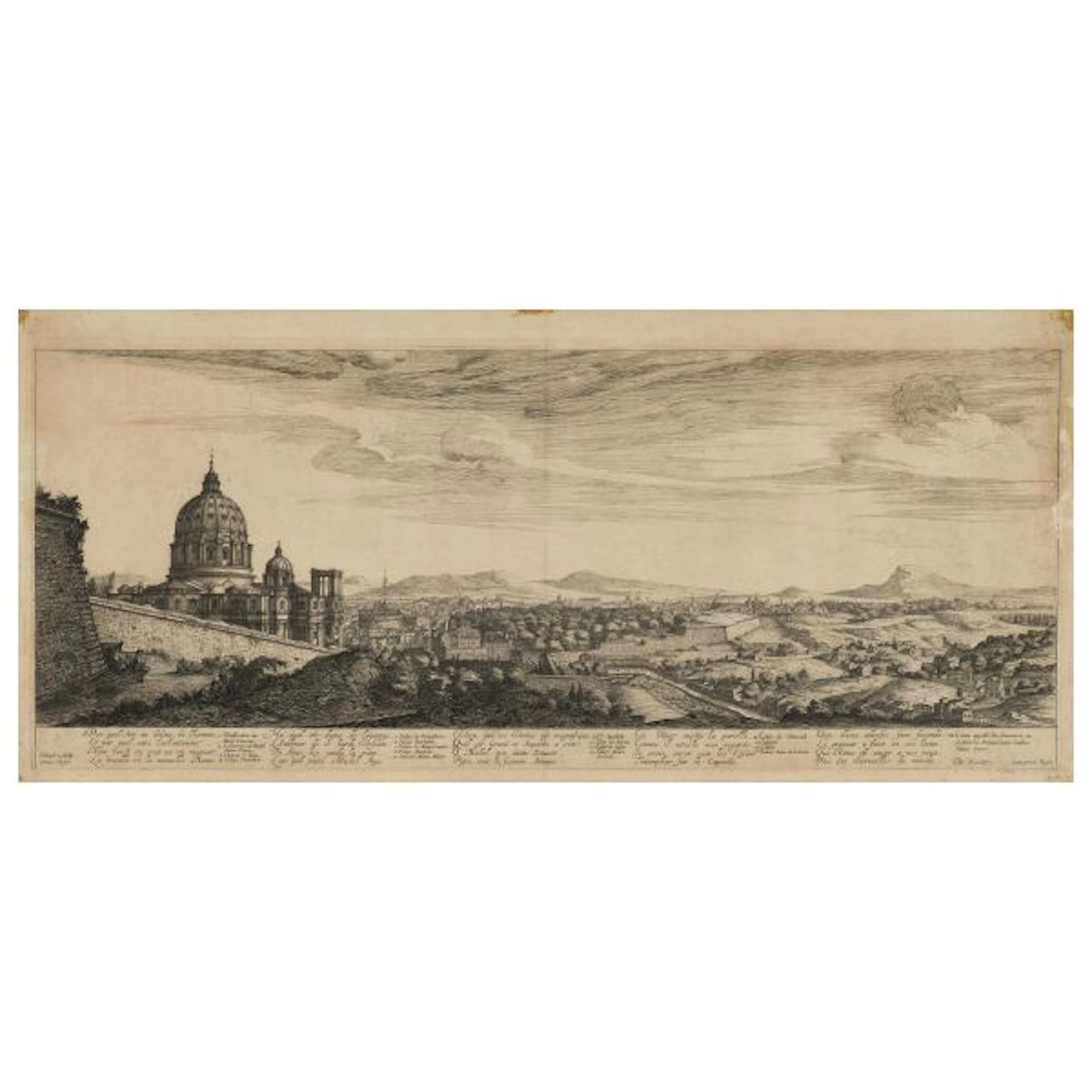 Israel Silvestre : Israel Silvestre - Auction WORKS ON PAPER: drawings