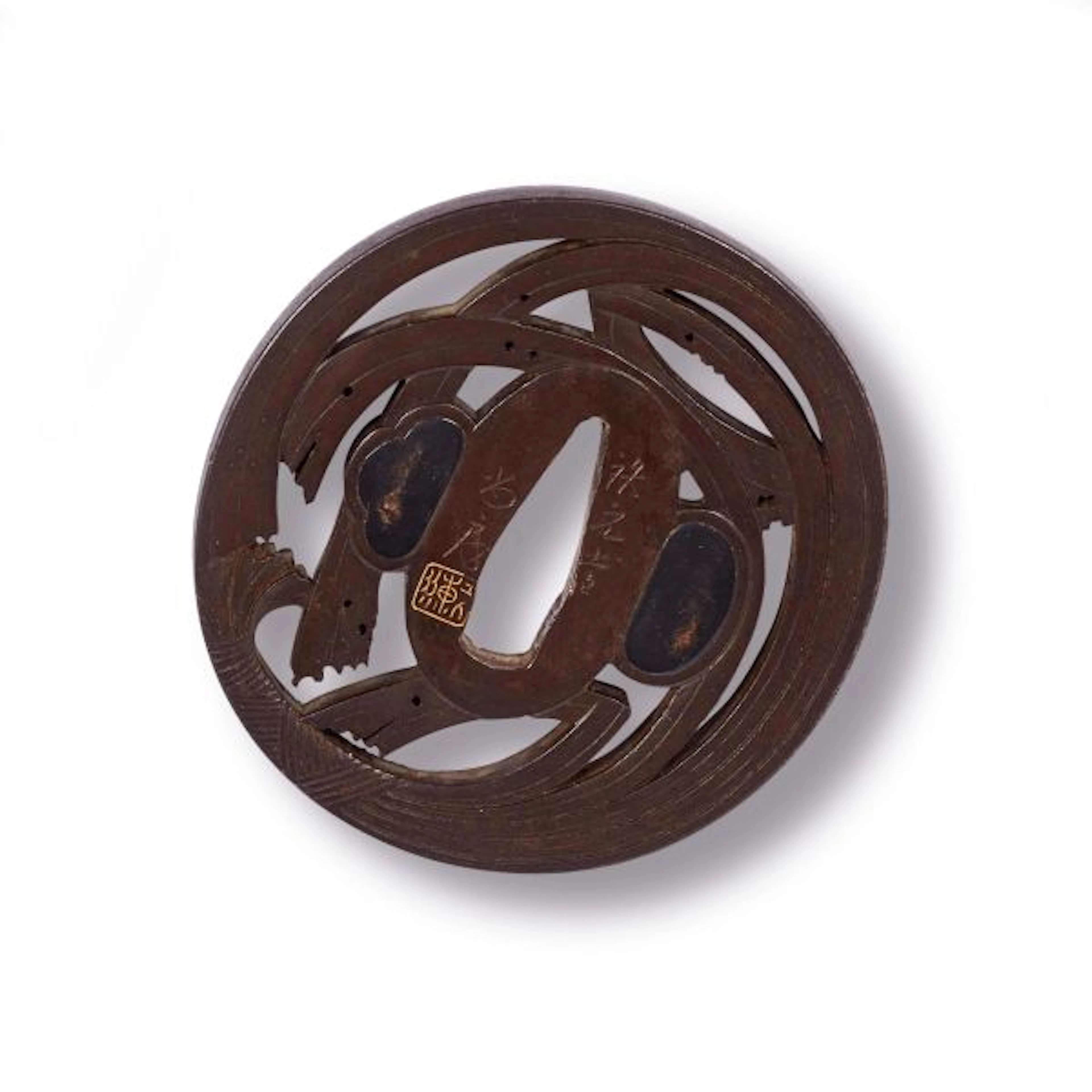 A TSUBA, JAPAN, EDO PERIOD, 19TH CENTURY