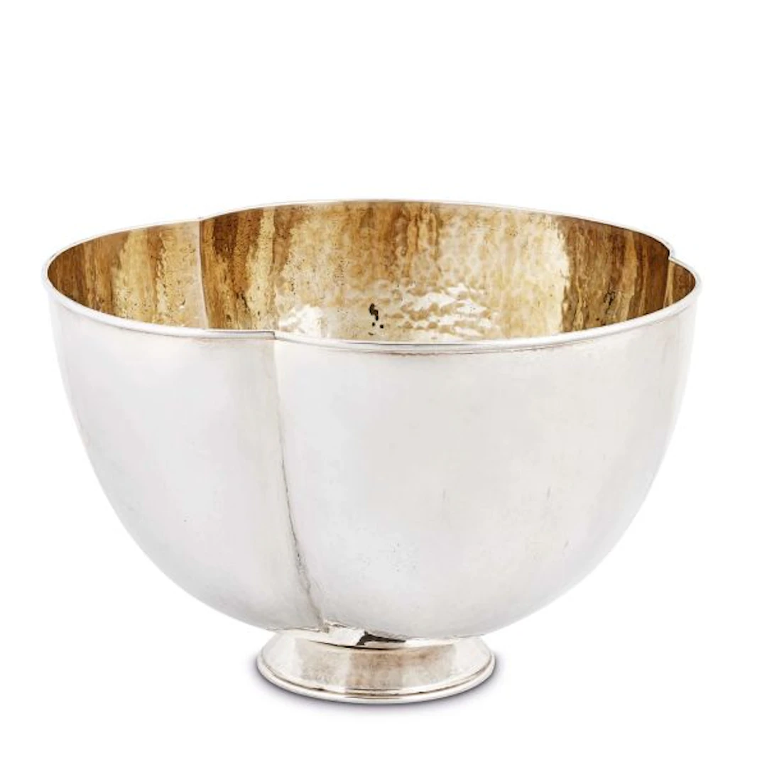 A SILVER CENTERPIECE, JOSEPH HOFFMANN FOR CLETO MUNARI, ROSSI & ARCANDI