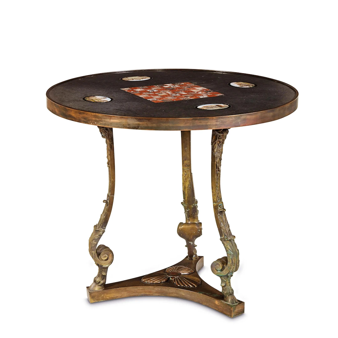 A ROMAN CENTRE TABLE, 19TH CENTURY