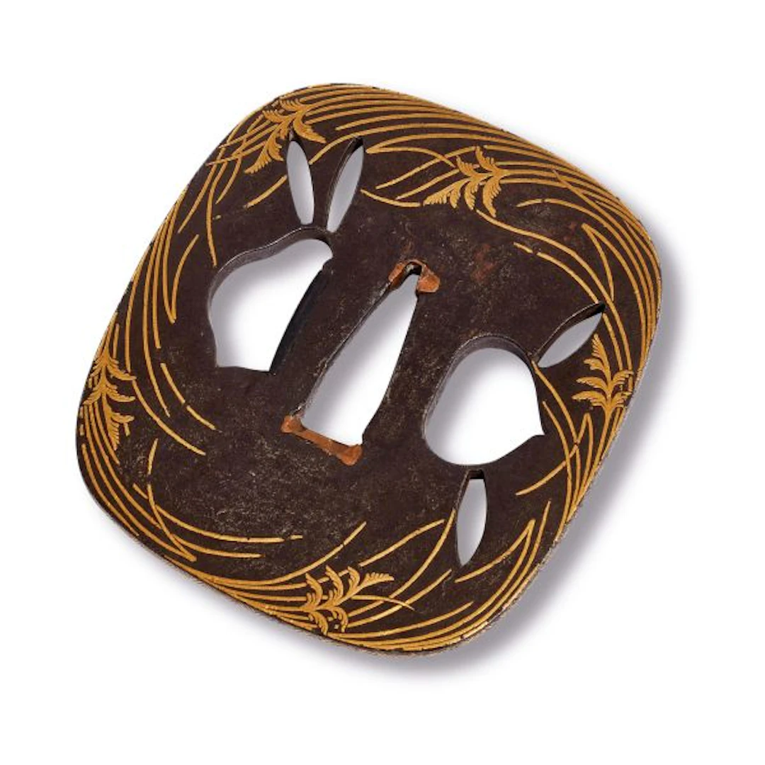 A TSUBA, JAPAN, EDO PERIOD, 19TH CENTURY