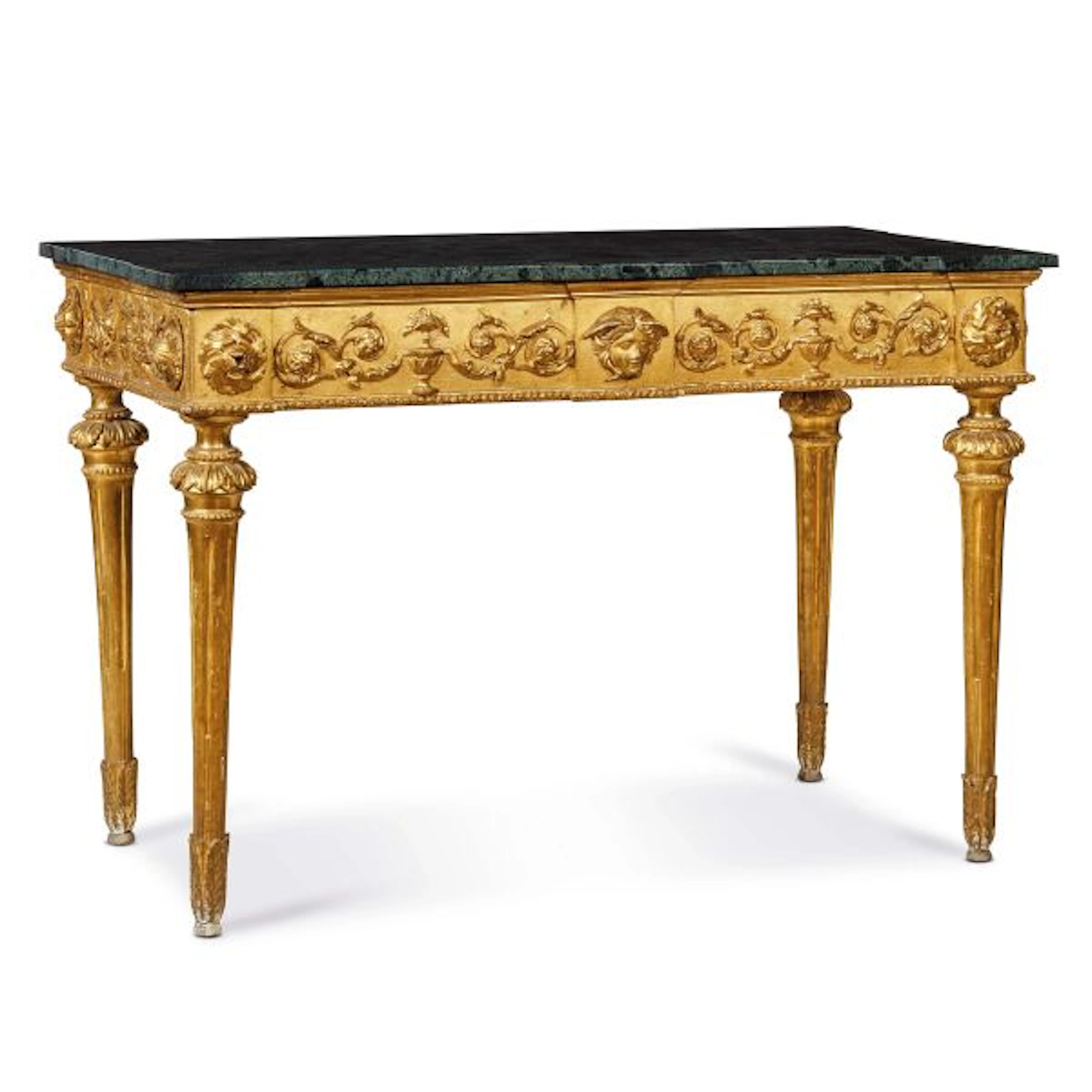 A TUSCAN CONSOLE, LATE 18TH CENTURY