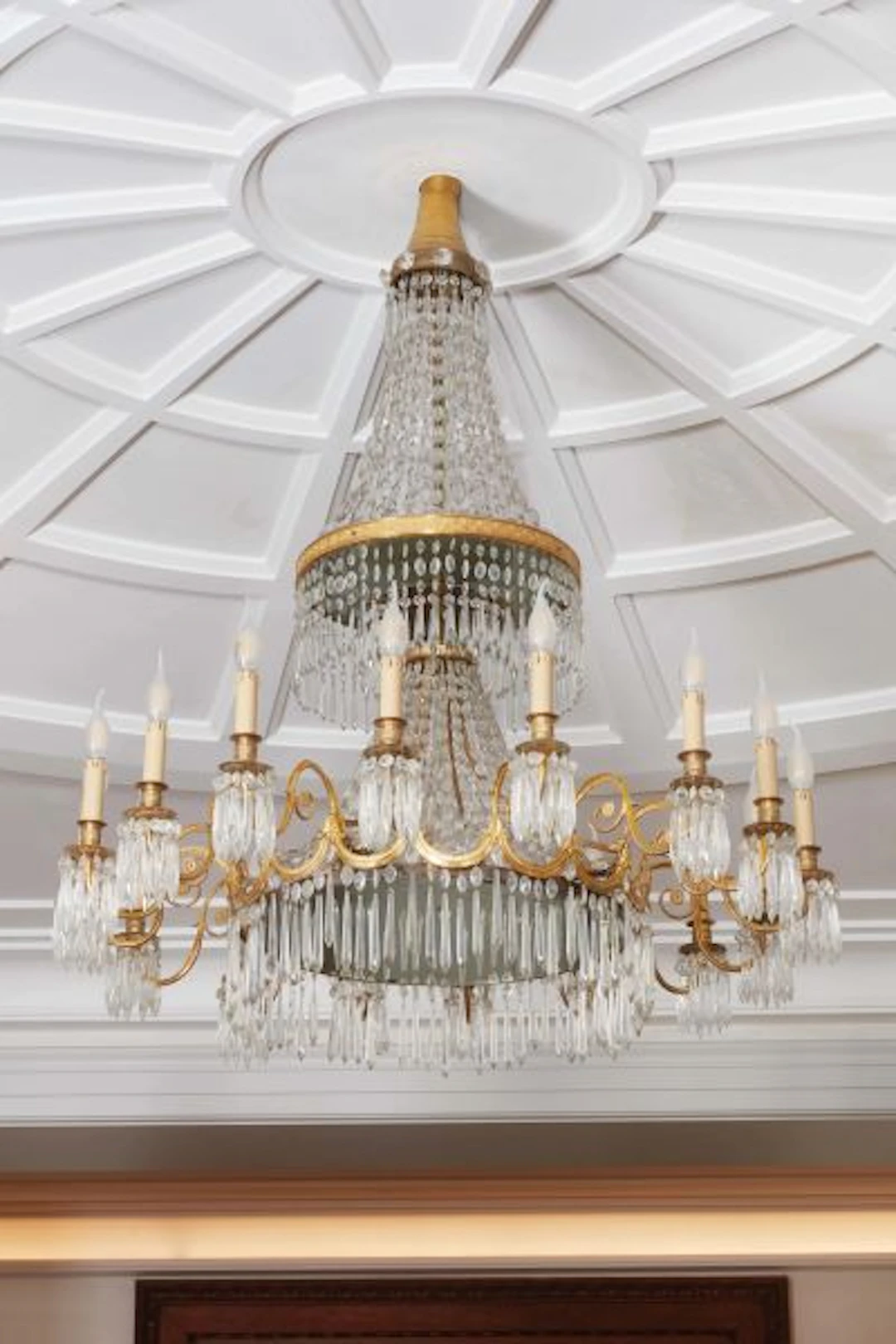 A ROMAN CHANDELIER, 19TH CENTURY