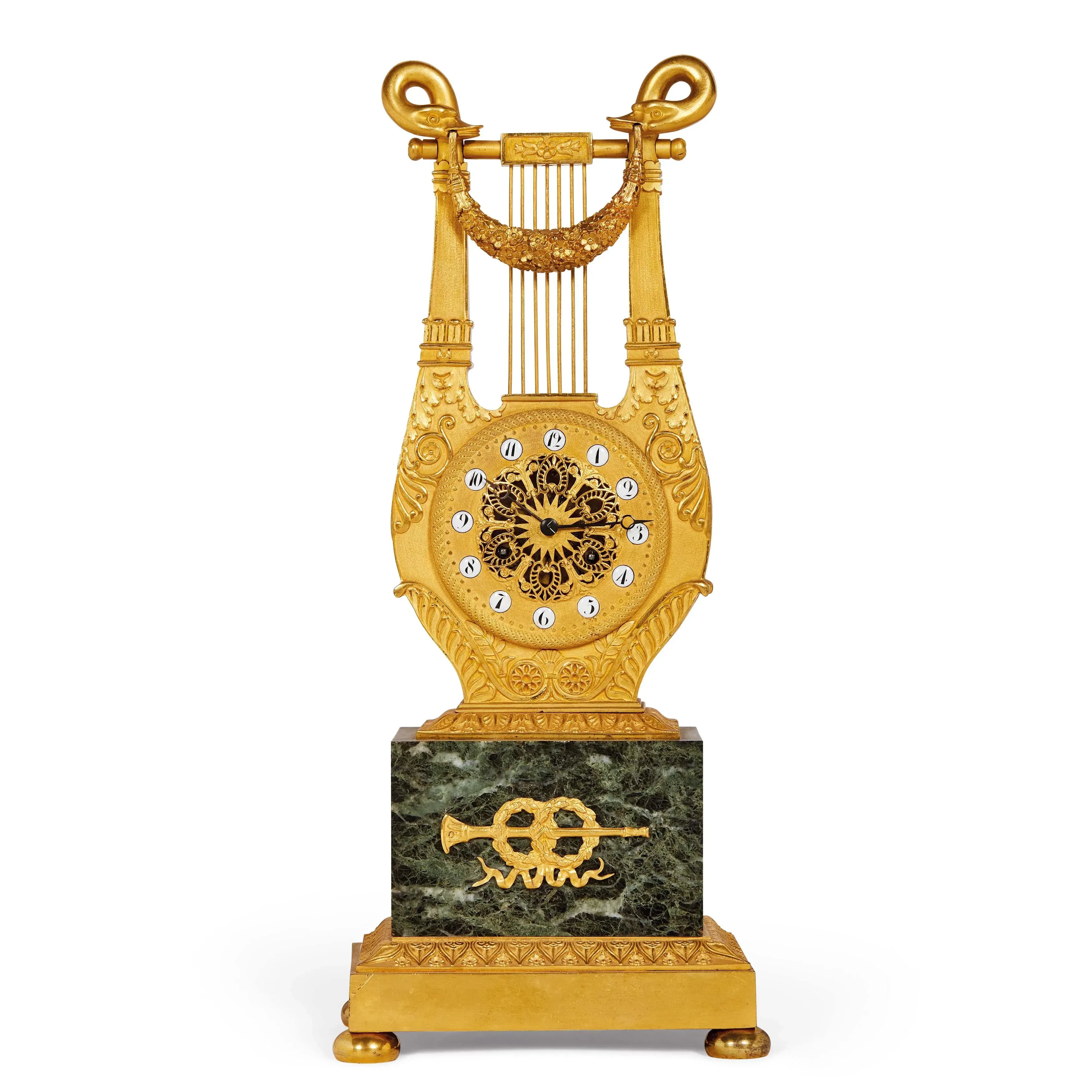 A FRENCH TABLE CLOCK, EARLY 19TH CENTURY