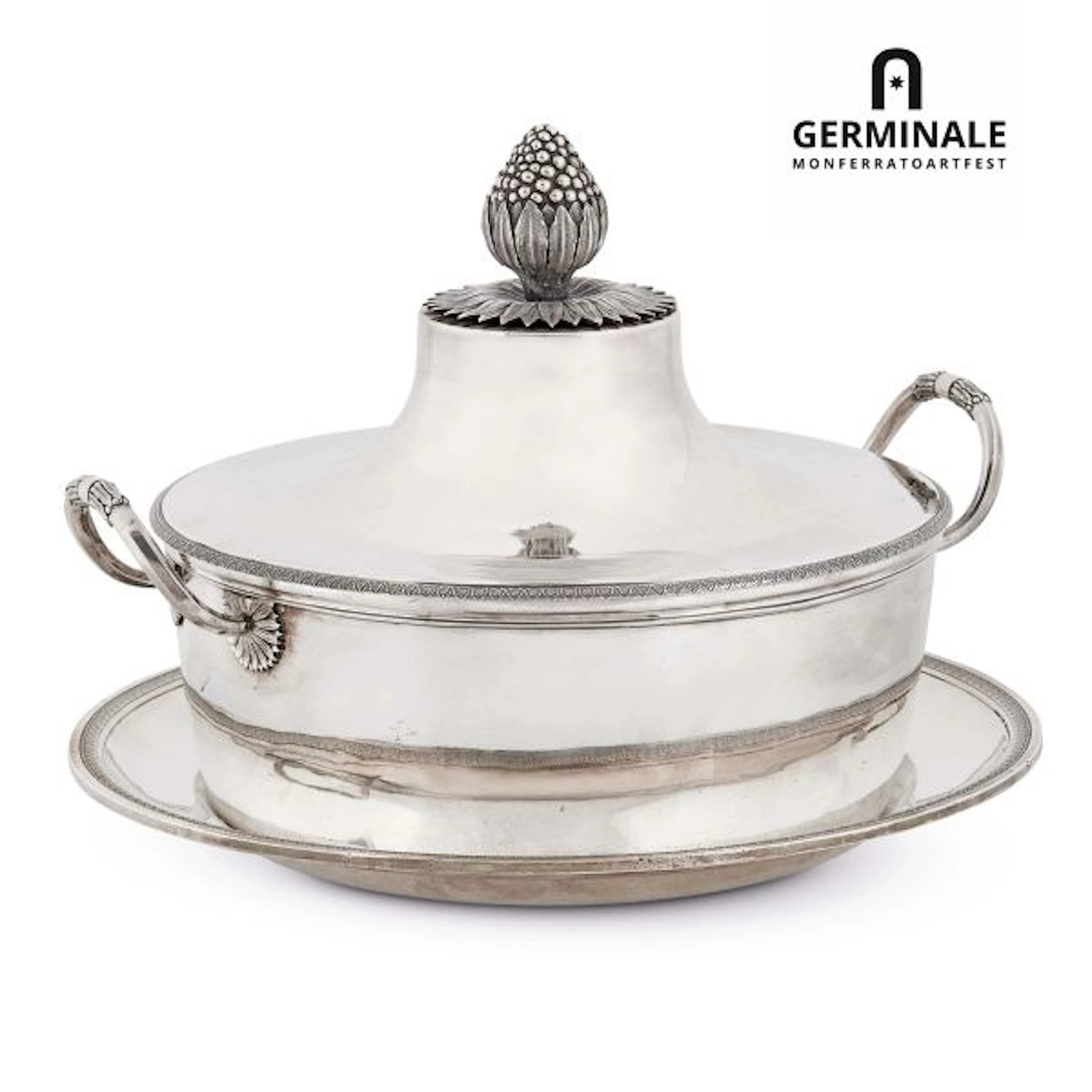 A SILVER SOUP TUREEN AND STAND, DENIS-FRANÇOIS FRANCKSON, PARIS, 1798/1809