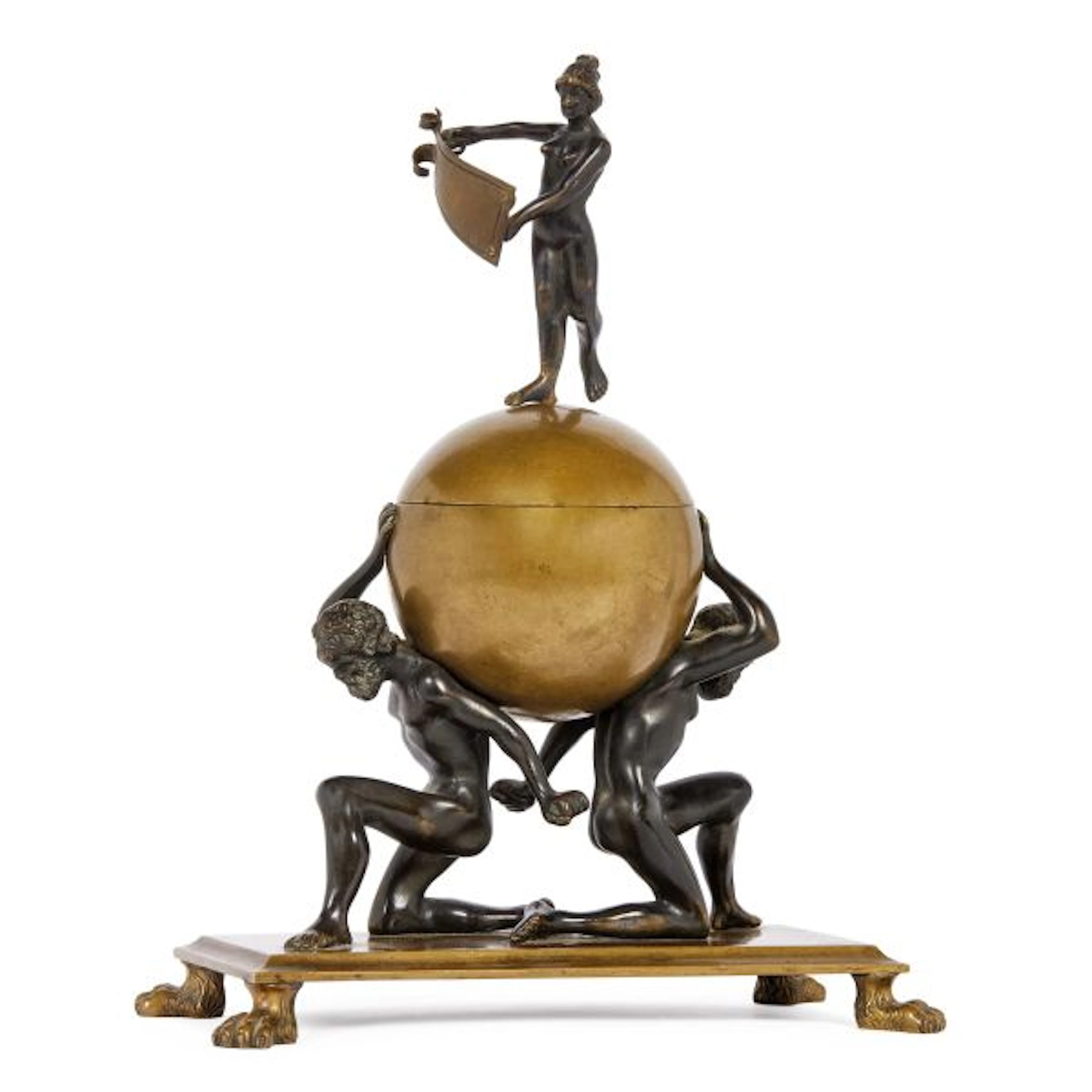 AN INKWELL, LATE 19TH CENTURY