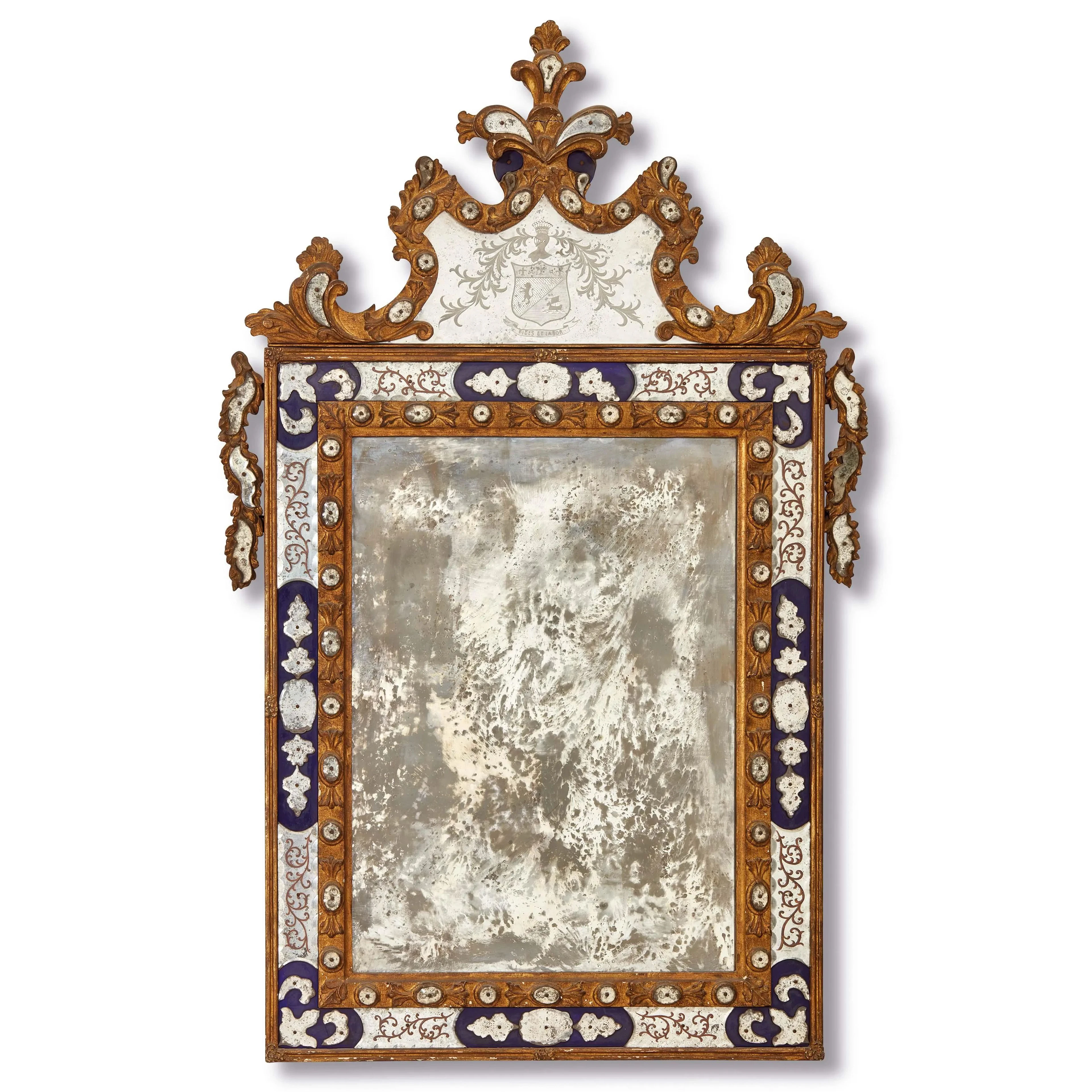 A PAIR OF VENETIAN MIRRORS, 19TH CENTURY