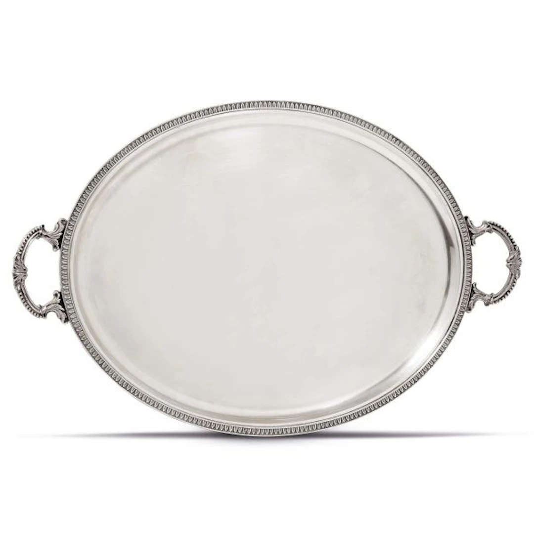 A SILVER TRAY, ZARAMELLA, PADUA, 20TH CENTURY