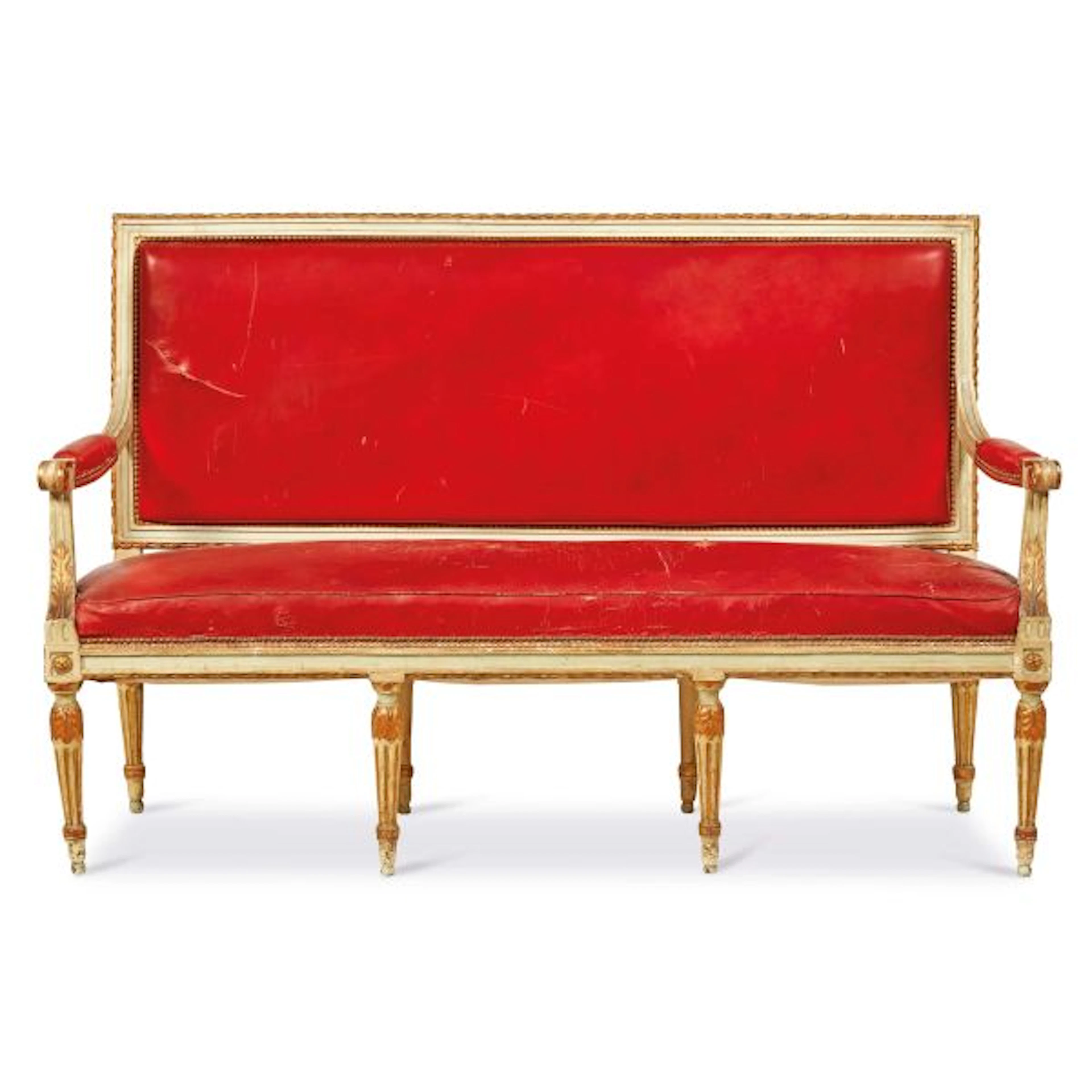 A NORTHERN ITALY SOFA, LATE 18TH CENTURY