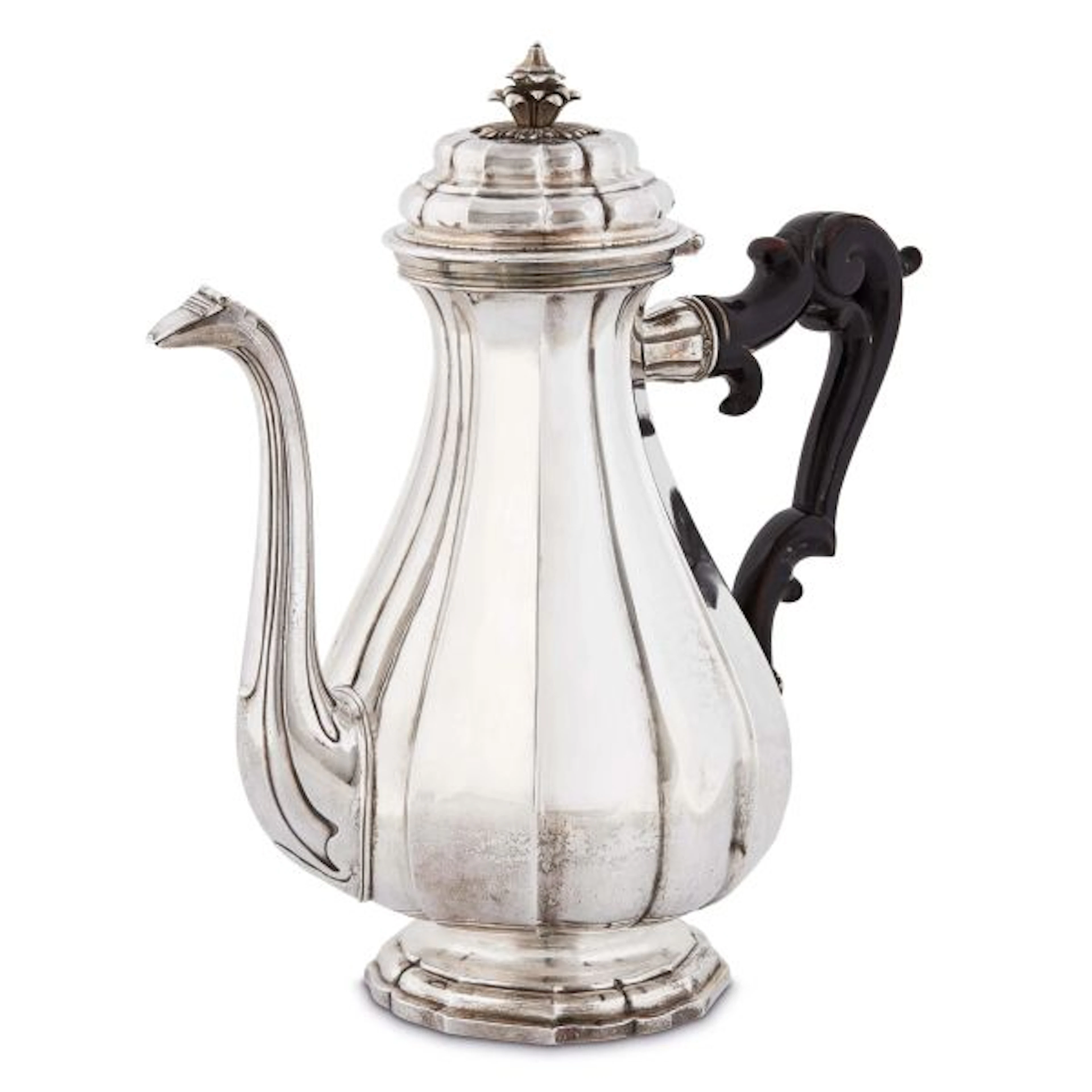 A SILVER COFFEE POT, VINCENZO BELLI I, ROME, 1741/1787
