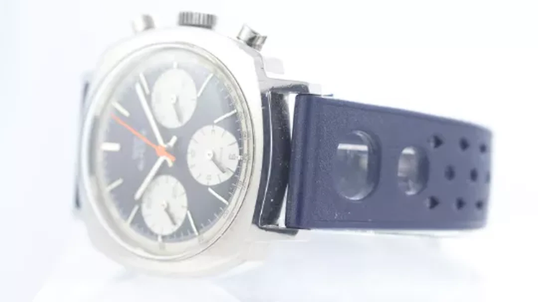 Vintage Glycine 'Camaro' Chronograph with Box Circa 1960's