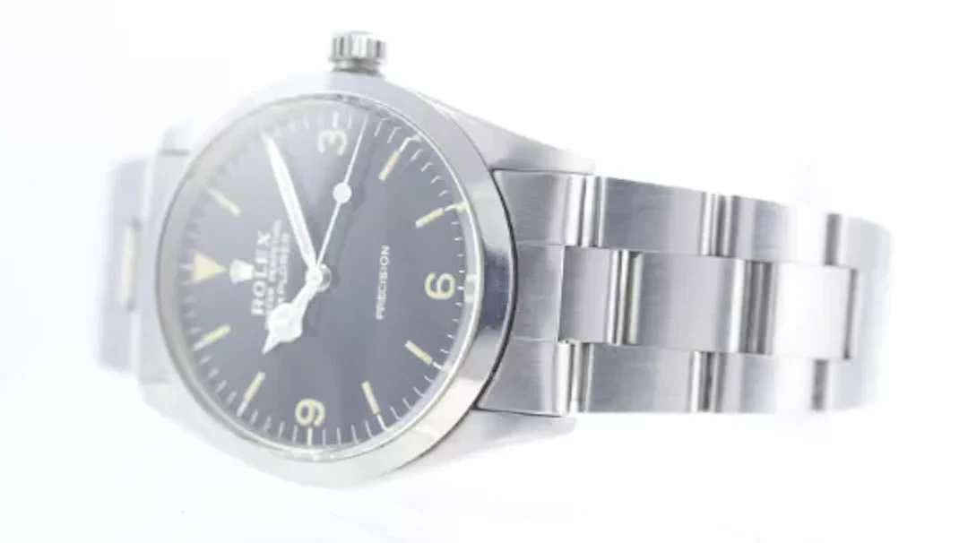 Vintage Rolex Explorer Ref 5500 with Box and Papers 1969