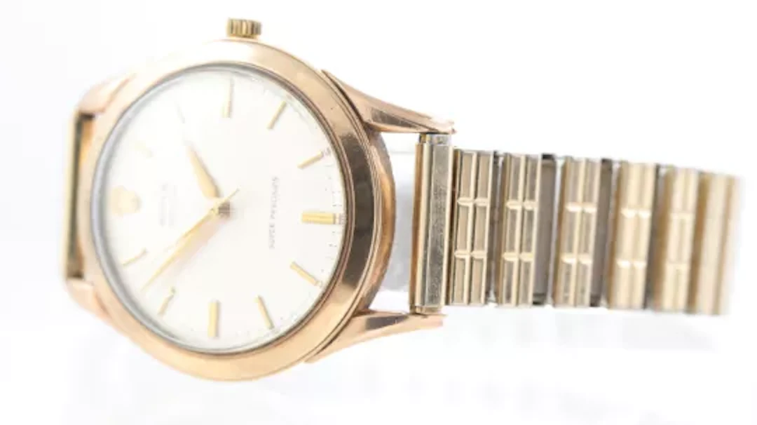 Vintage Rolex Perpetual Super Precision 9ct Gold 1959