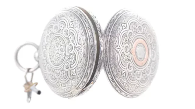 John Forrest London Full Hunter Pocket Watch