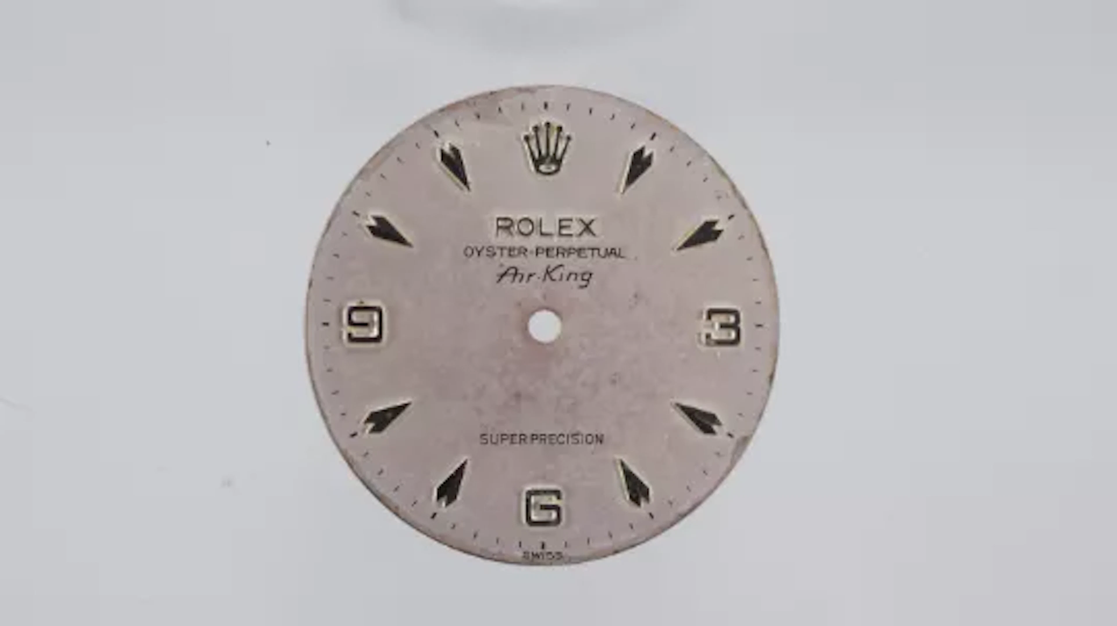 1950s Rolex Air King Super Precision 3 6 9 dial