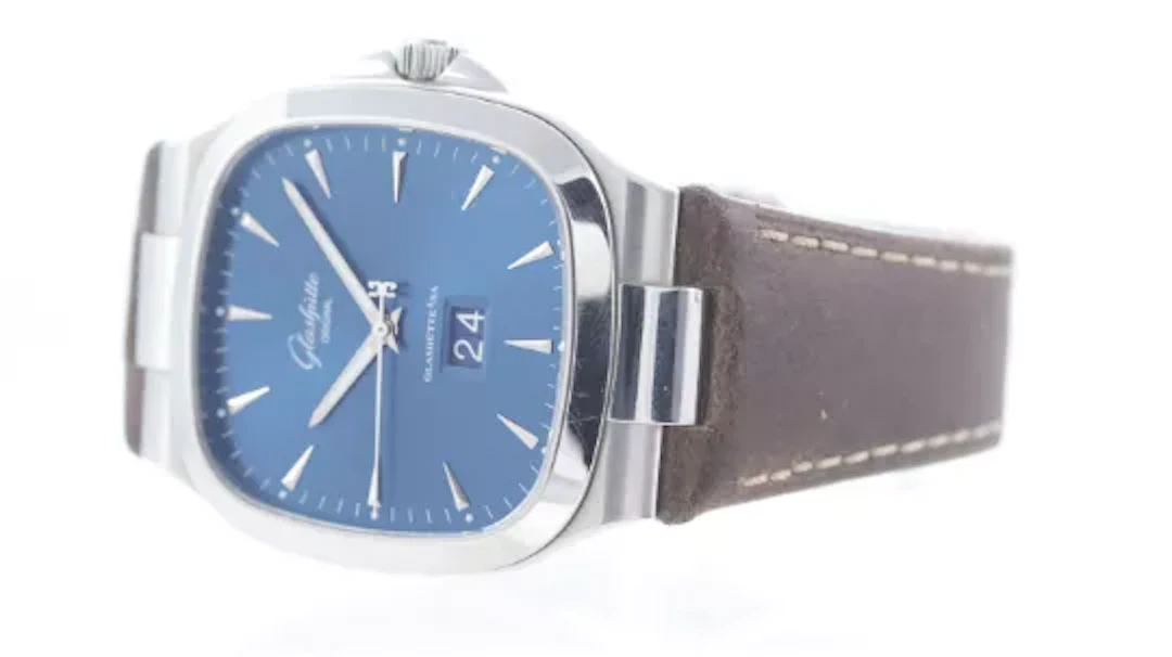 Glashutte Original Seventies Panorama Ref 2-39-47-13-12-04 with Box