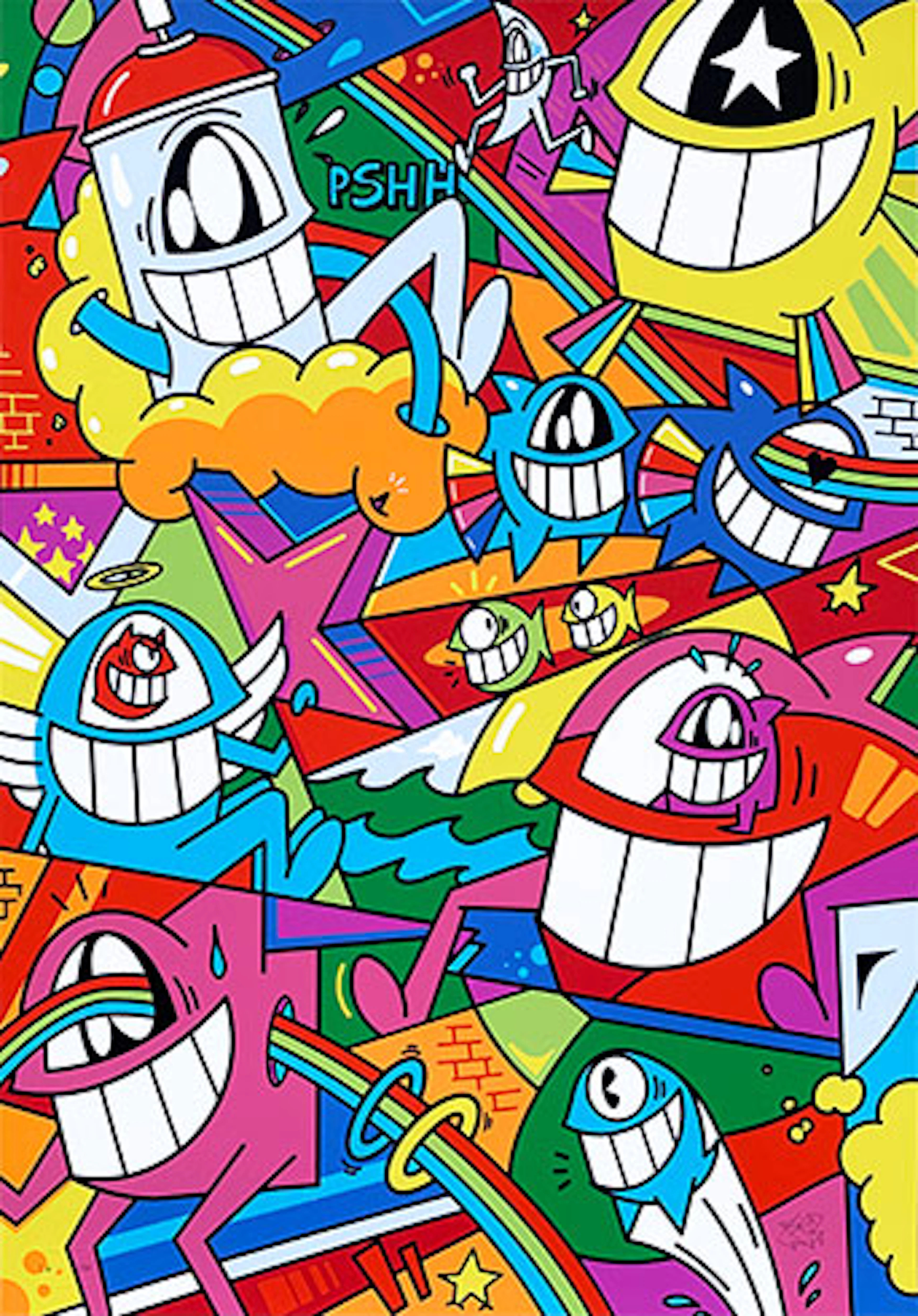 El Pez - Serigrafía de 13 colores "Catch the Stars" (Standard Edition III)