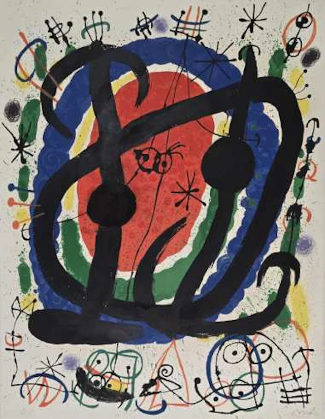 Joan Miró - Litografía"XXII Salon de Mai"